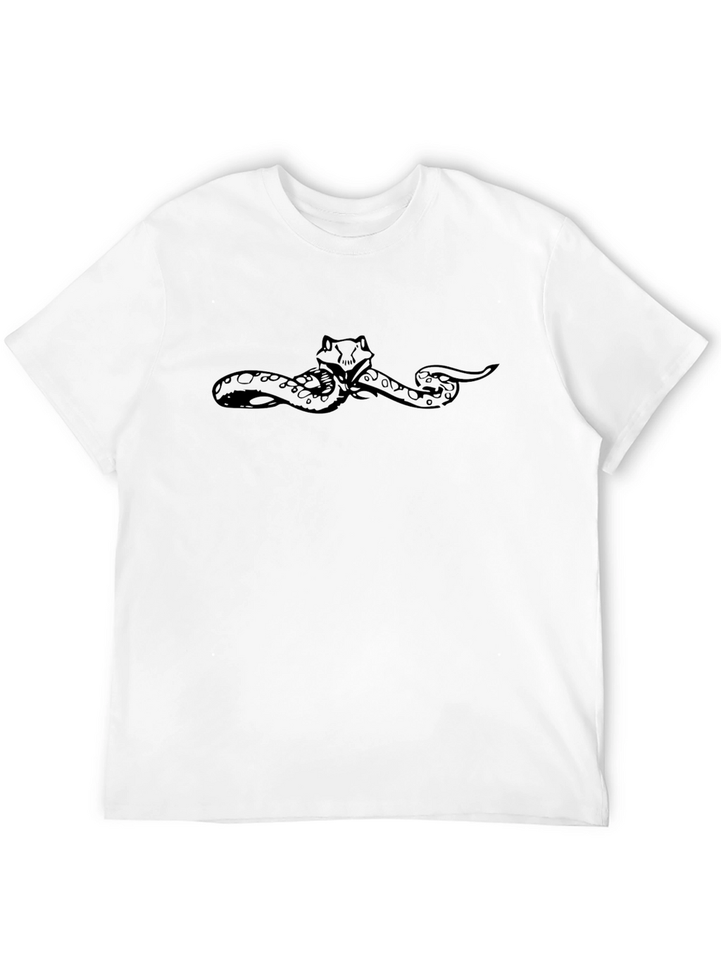 Snake Graphic Tee - Modern Style