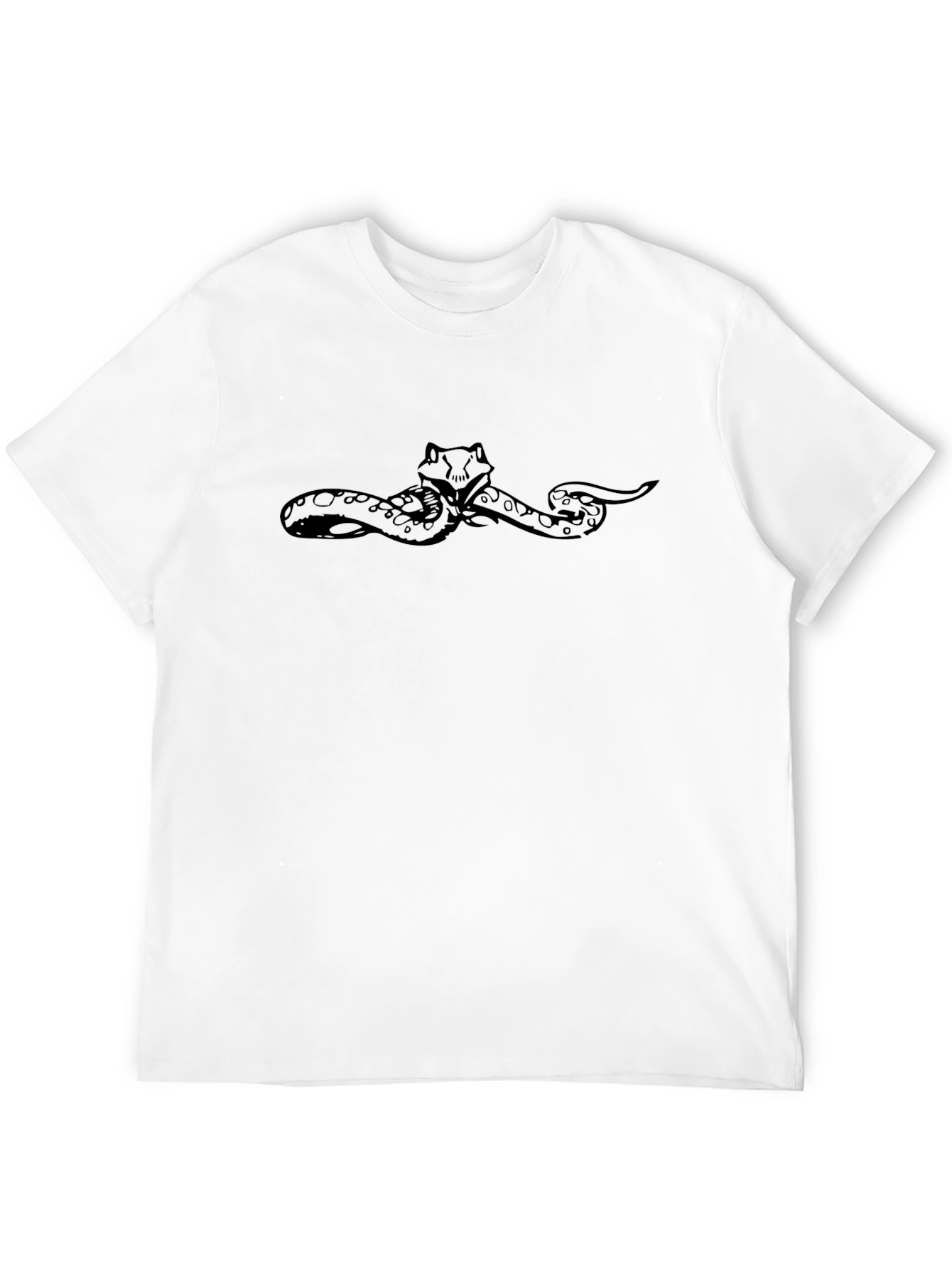 Snake Graphic Tee - Modern Style