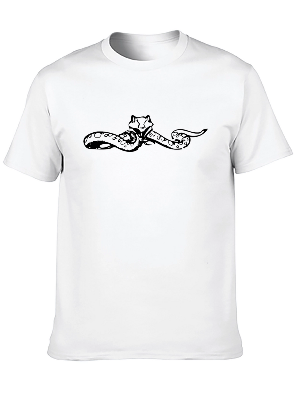 Snake Graphic Tee - Modern Style