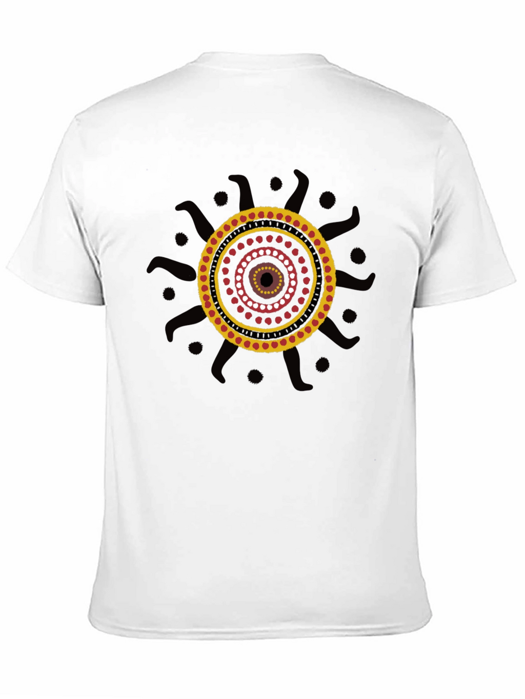 Aboriginal Art Black T-Shirt