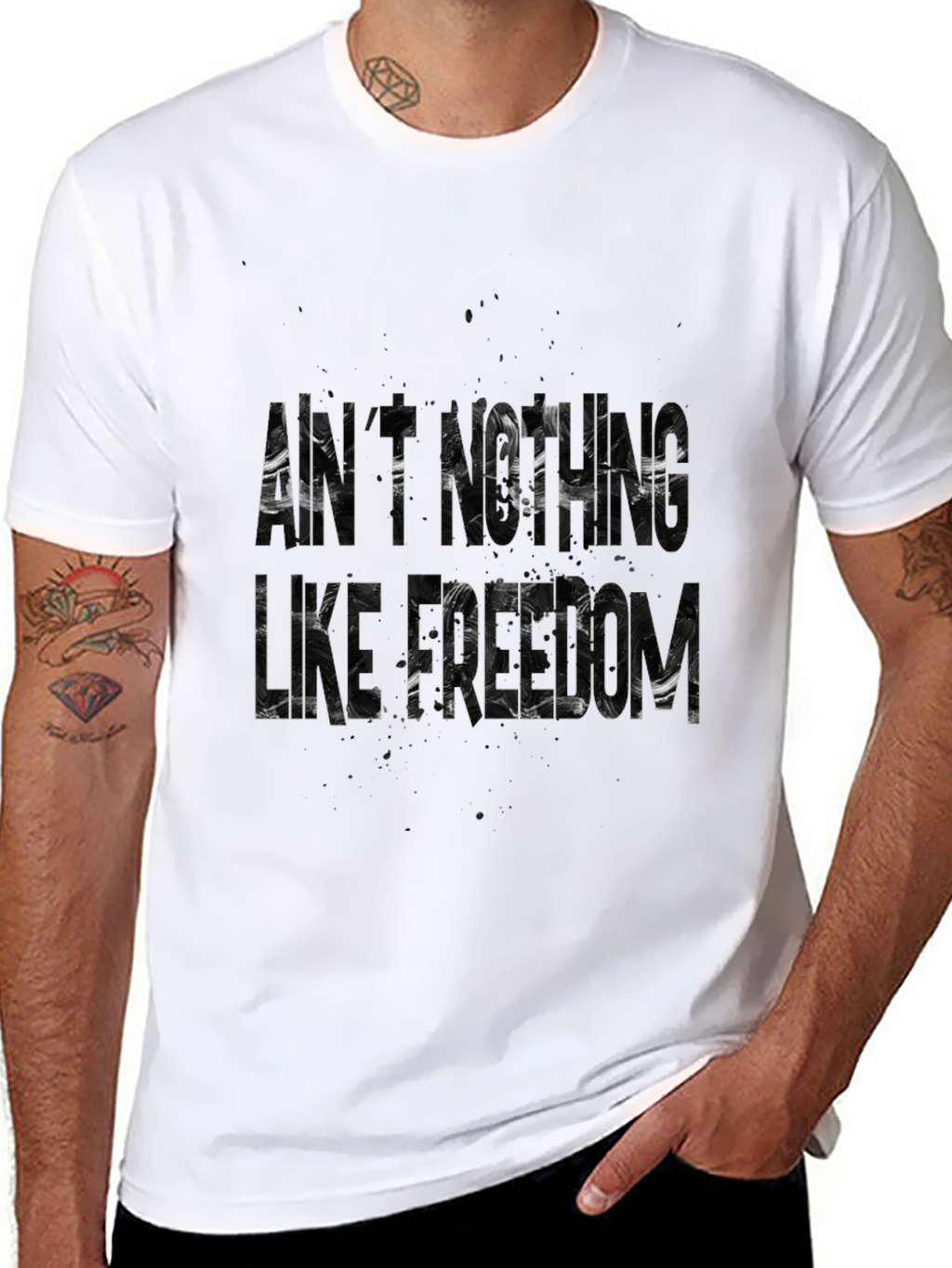 Abstract T-Shirt: Aint Nobody Like Him