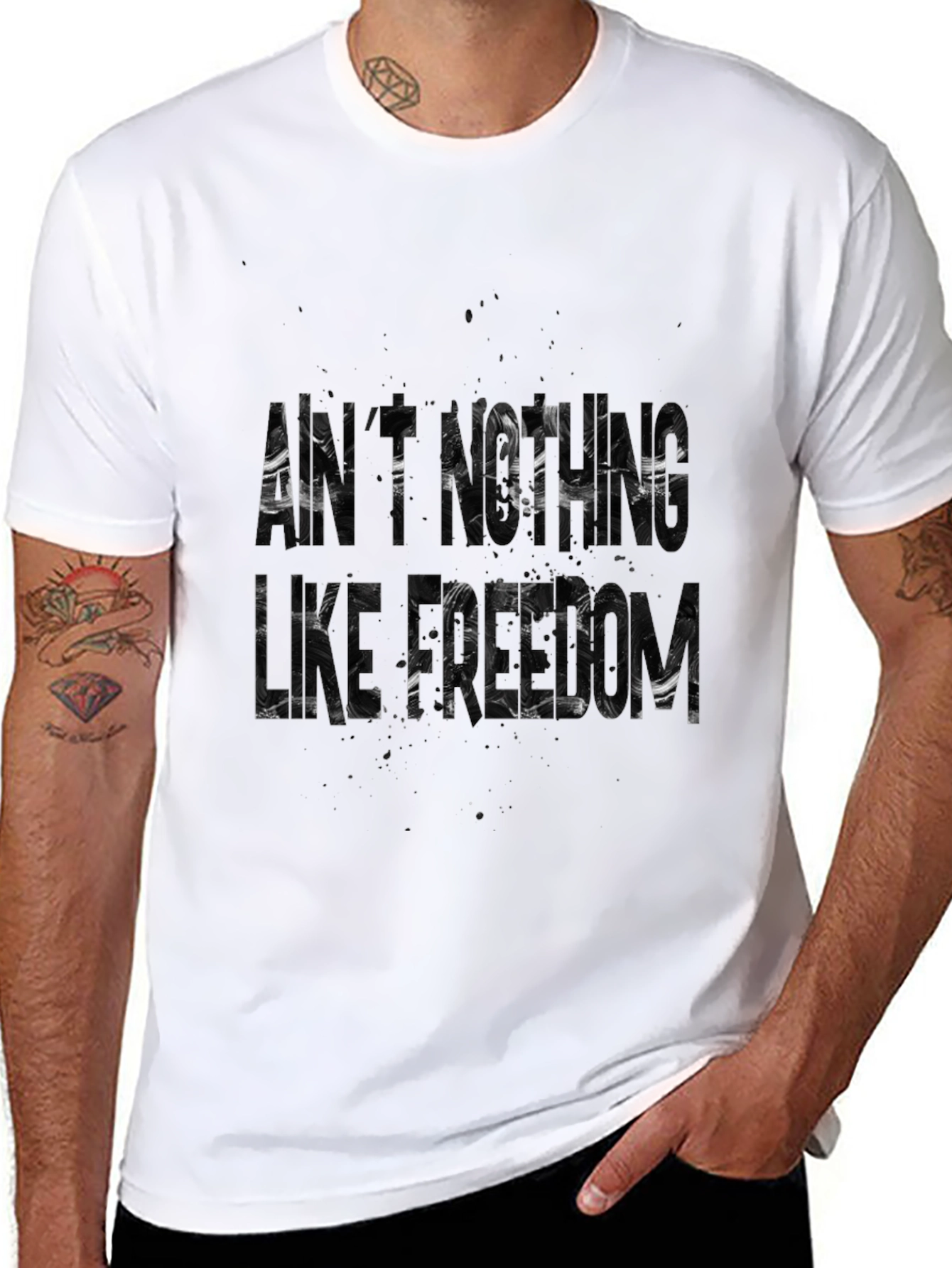Abstract T-Shirt: Aint Nobody Like Him