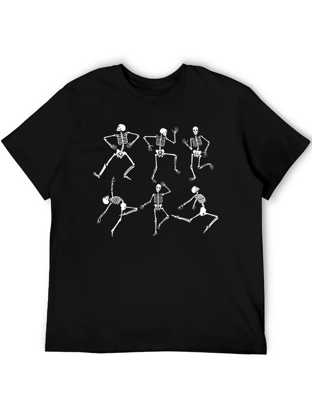 Dancing Skeletons Black T-Shirt