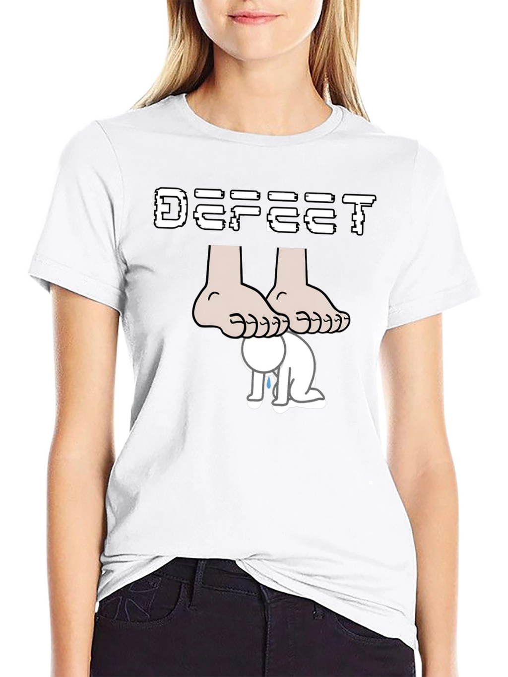 Defeet Me Graphic T-Shirt