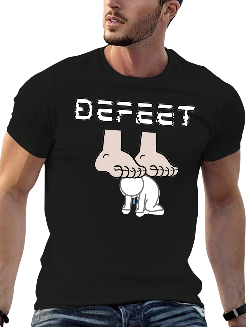 Defeet Me Graphic T-Shirt