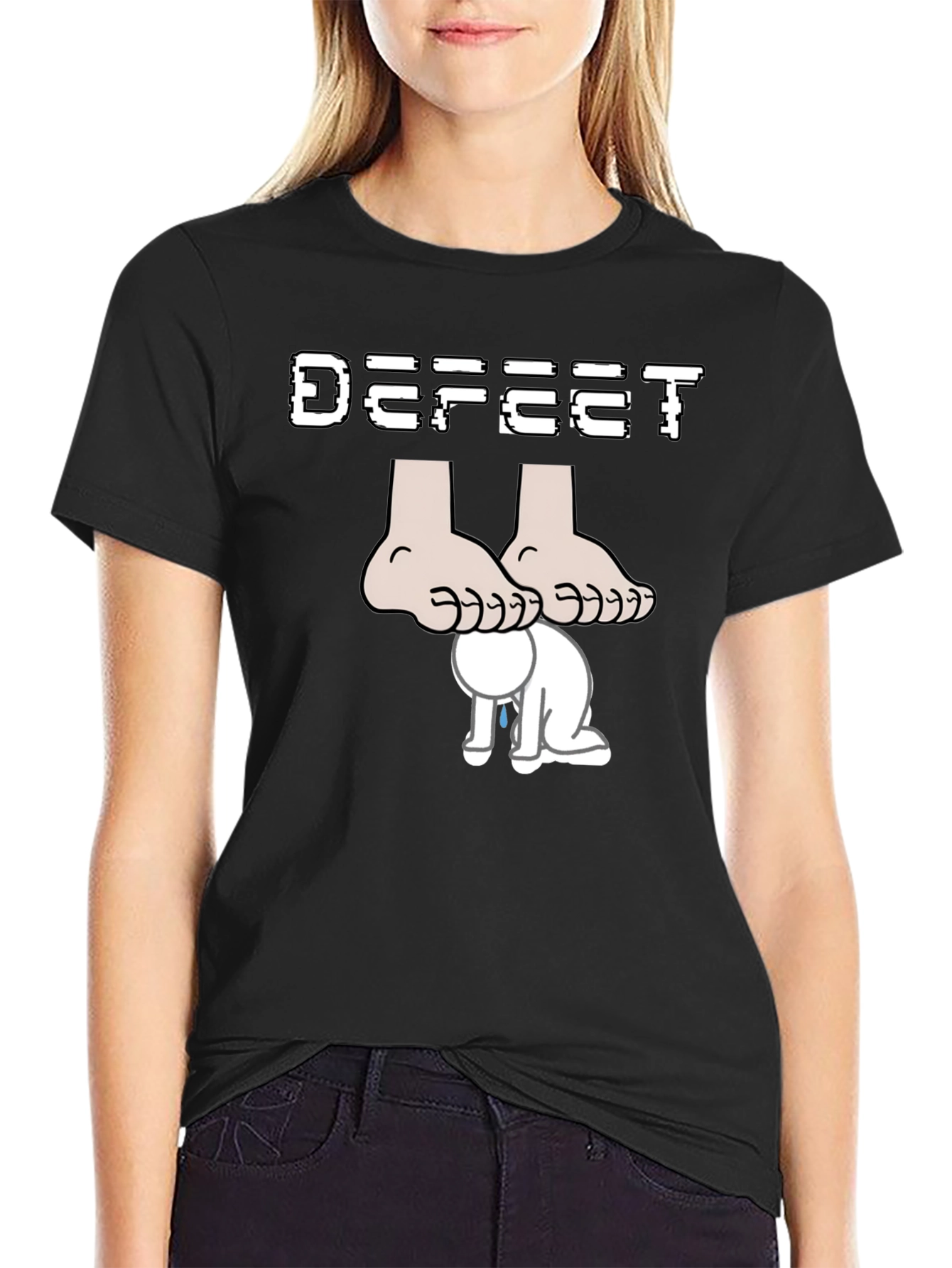 Defeet Me Graphic T-Shirt