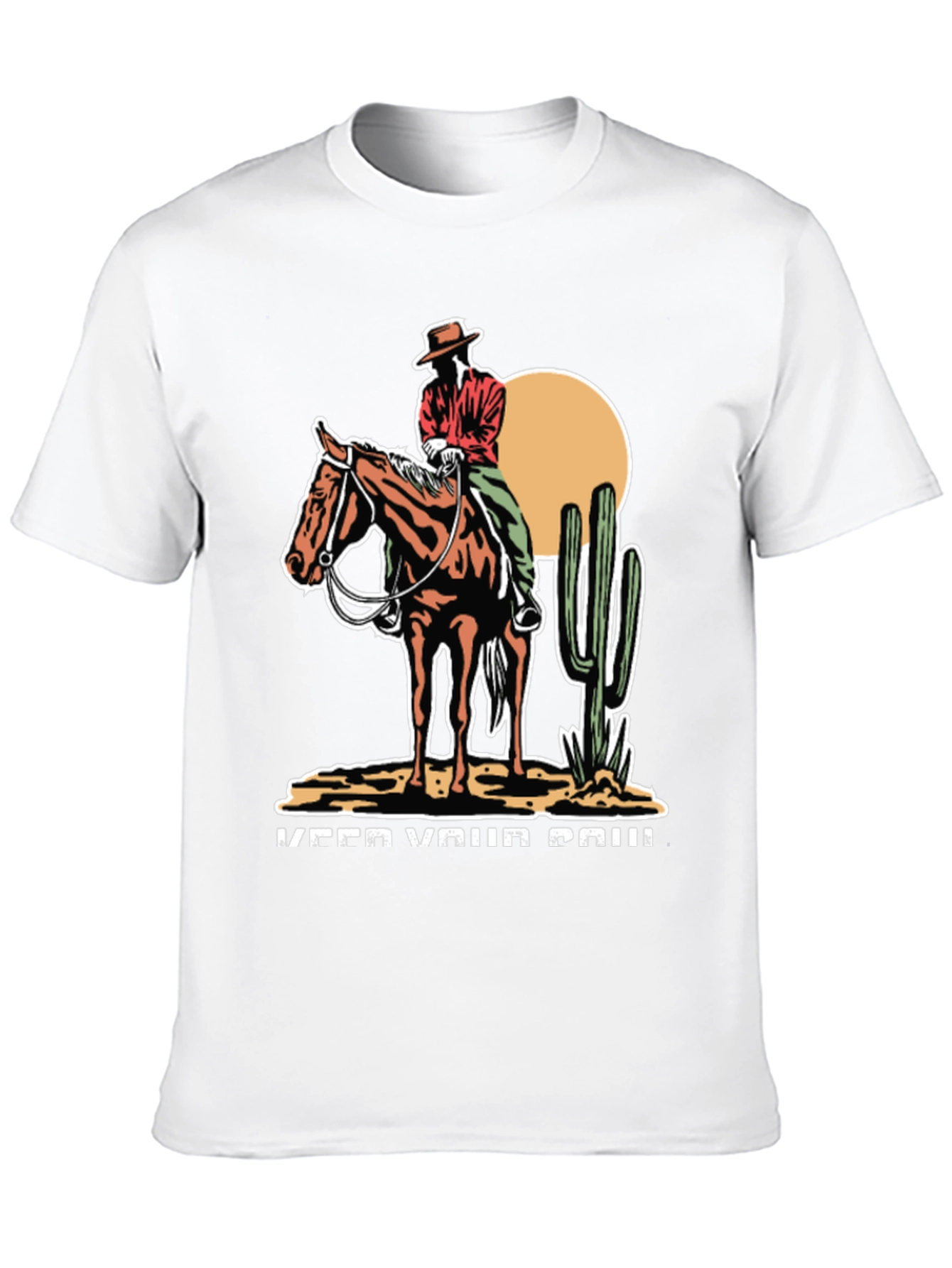 Cowboy On Horse T-Shirt