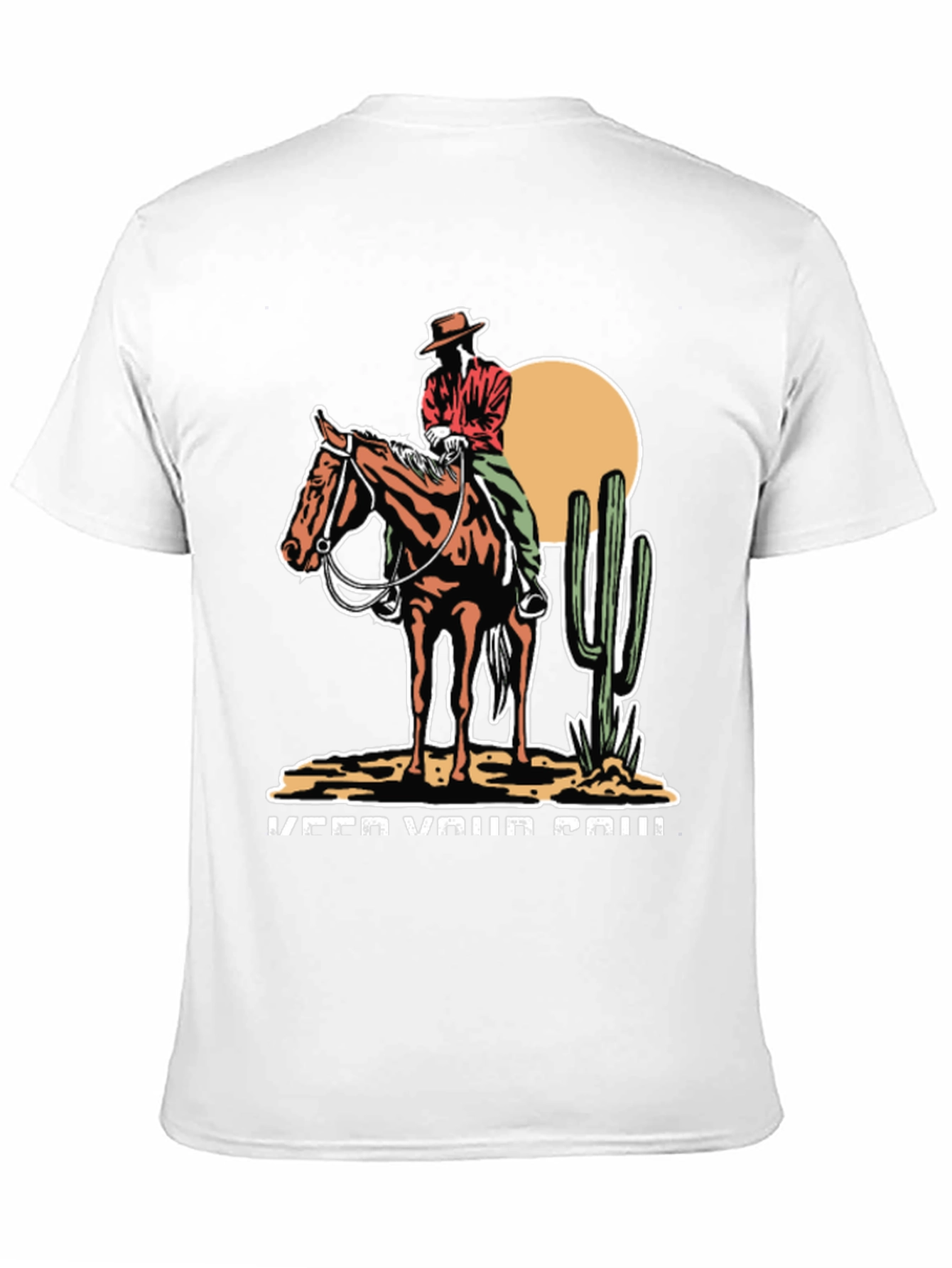 Cowboy On Horse T-Shirt