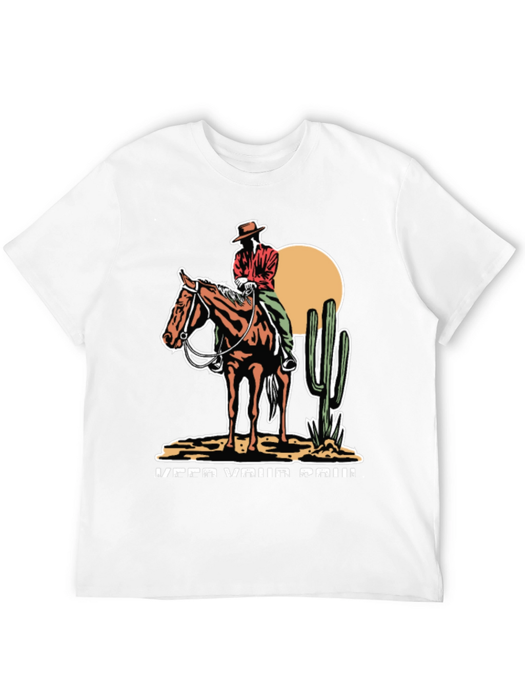 Cowboy On Horse T-Shirt