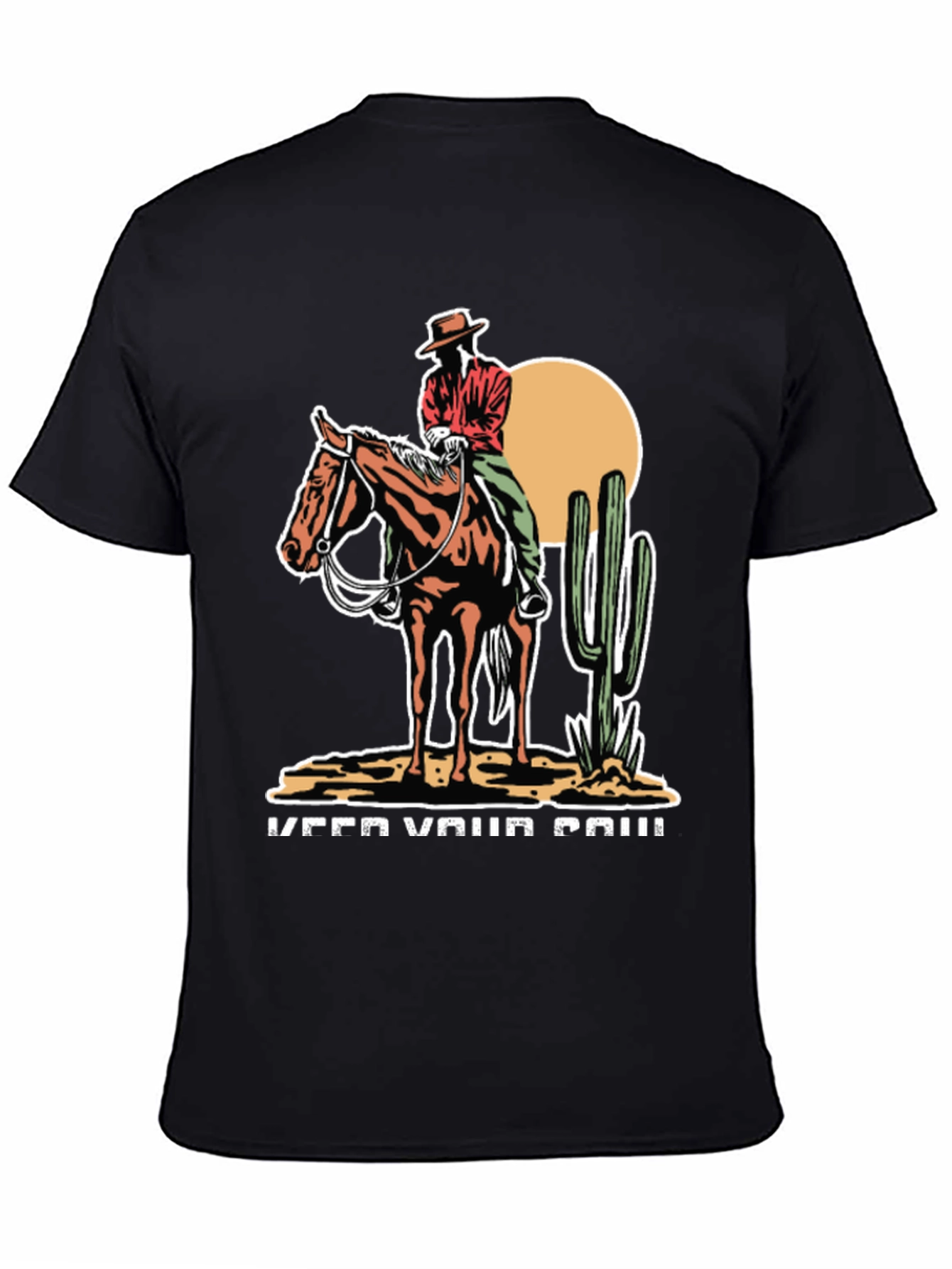 Cowboy On Horse T-Shirt