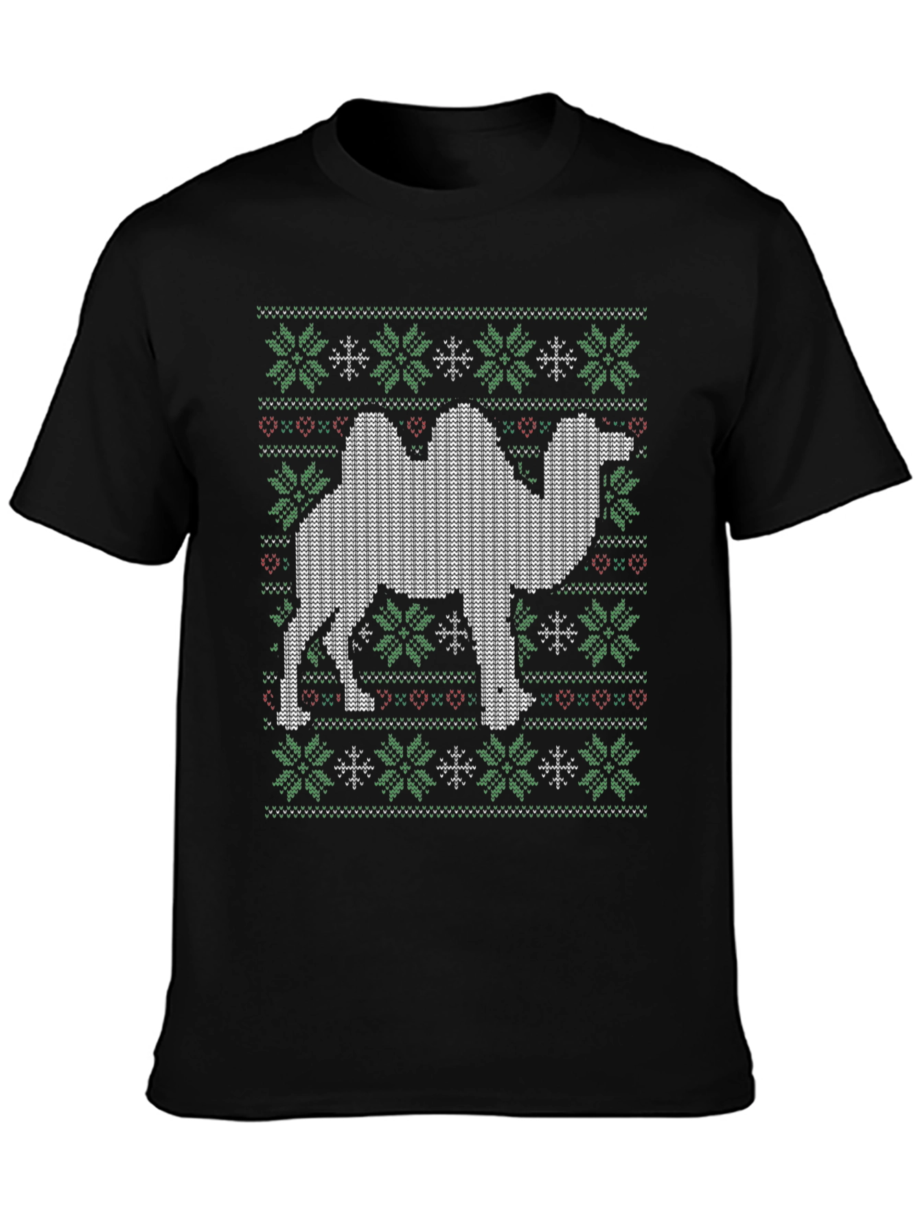 Camel Ugly Christmas Sweater T-Shirt