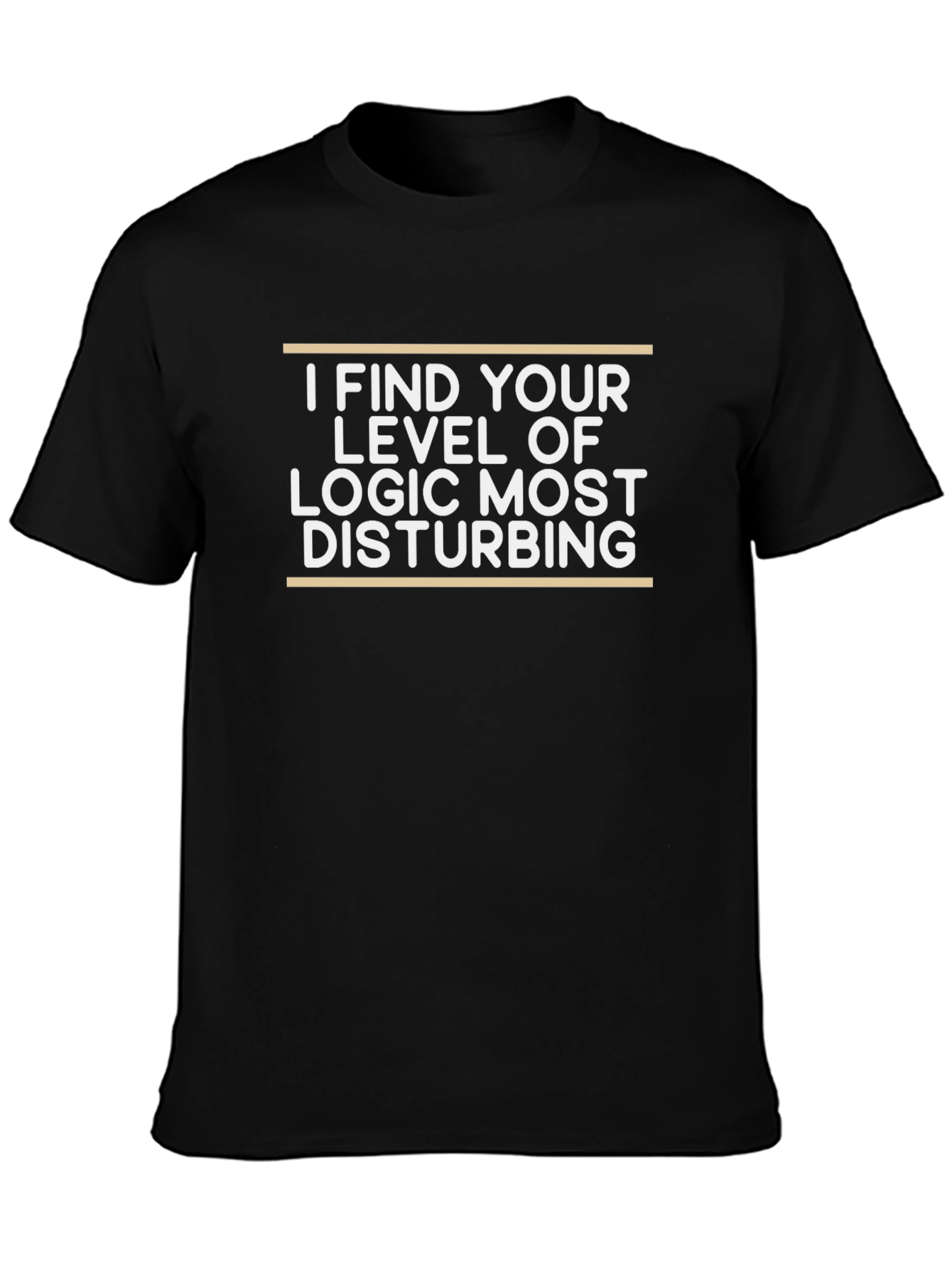 Disturbing Logic T-Shirt - Mens Graphic Tee