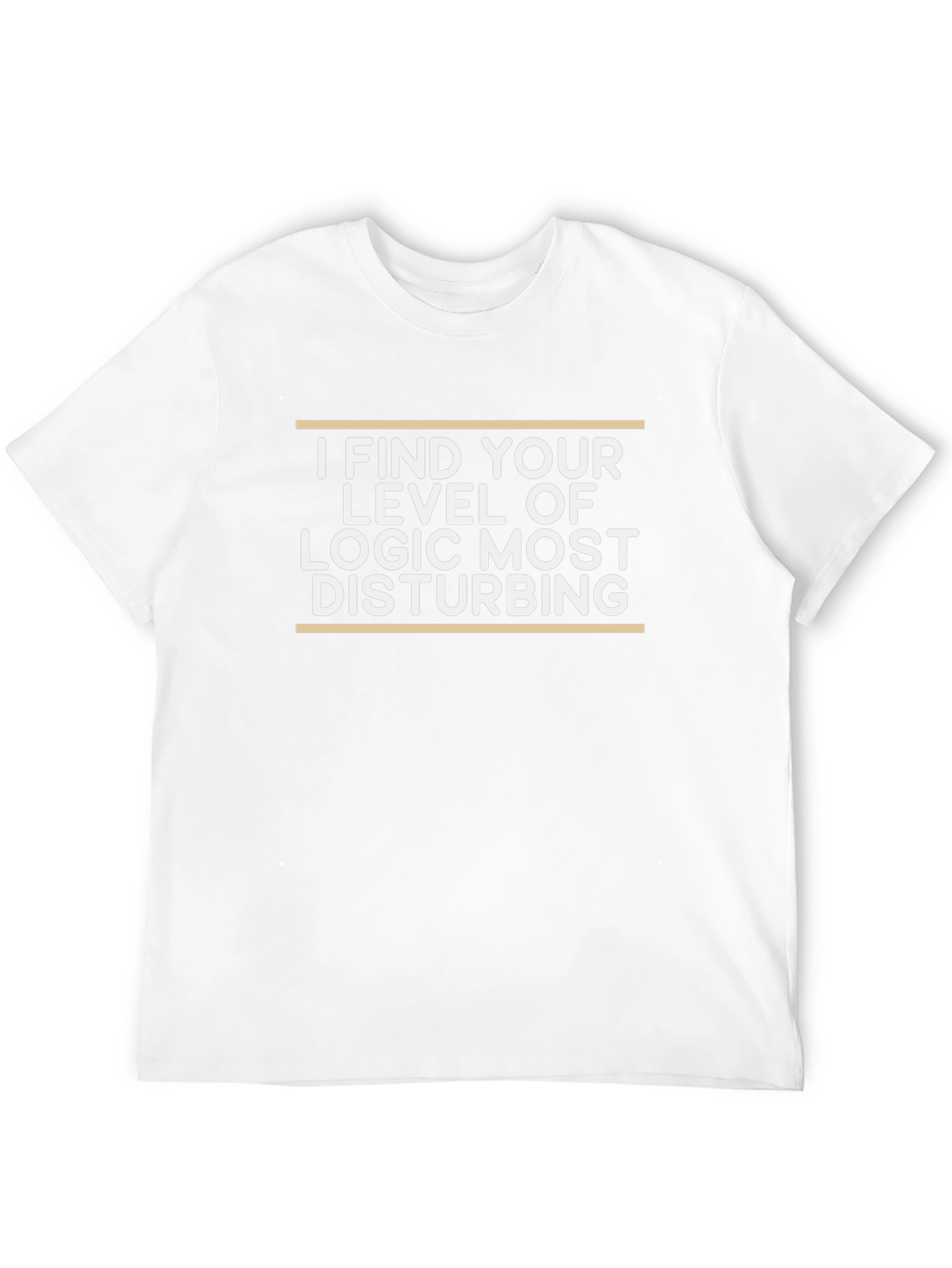 Disturbing Logic T-Shirt - Mens Graphic Tee