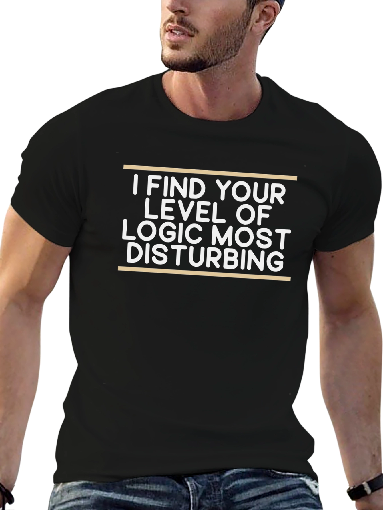 Disturbing Logic T-Shirt - Mens Graphic Tee