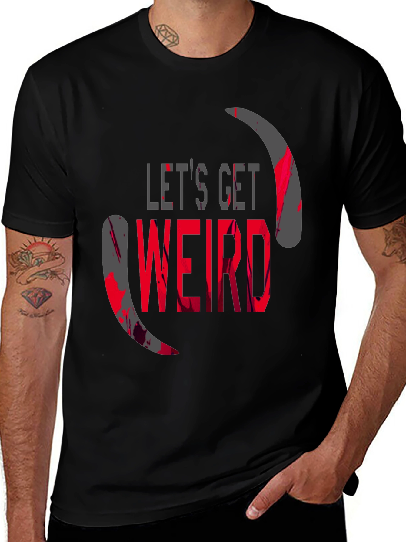 Lets Get Weird Graphic T-Shirt