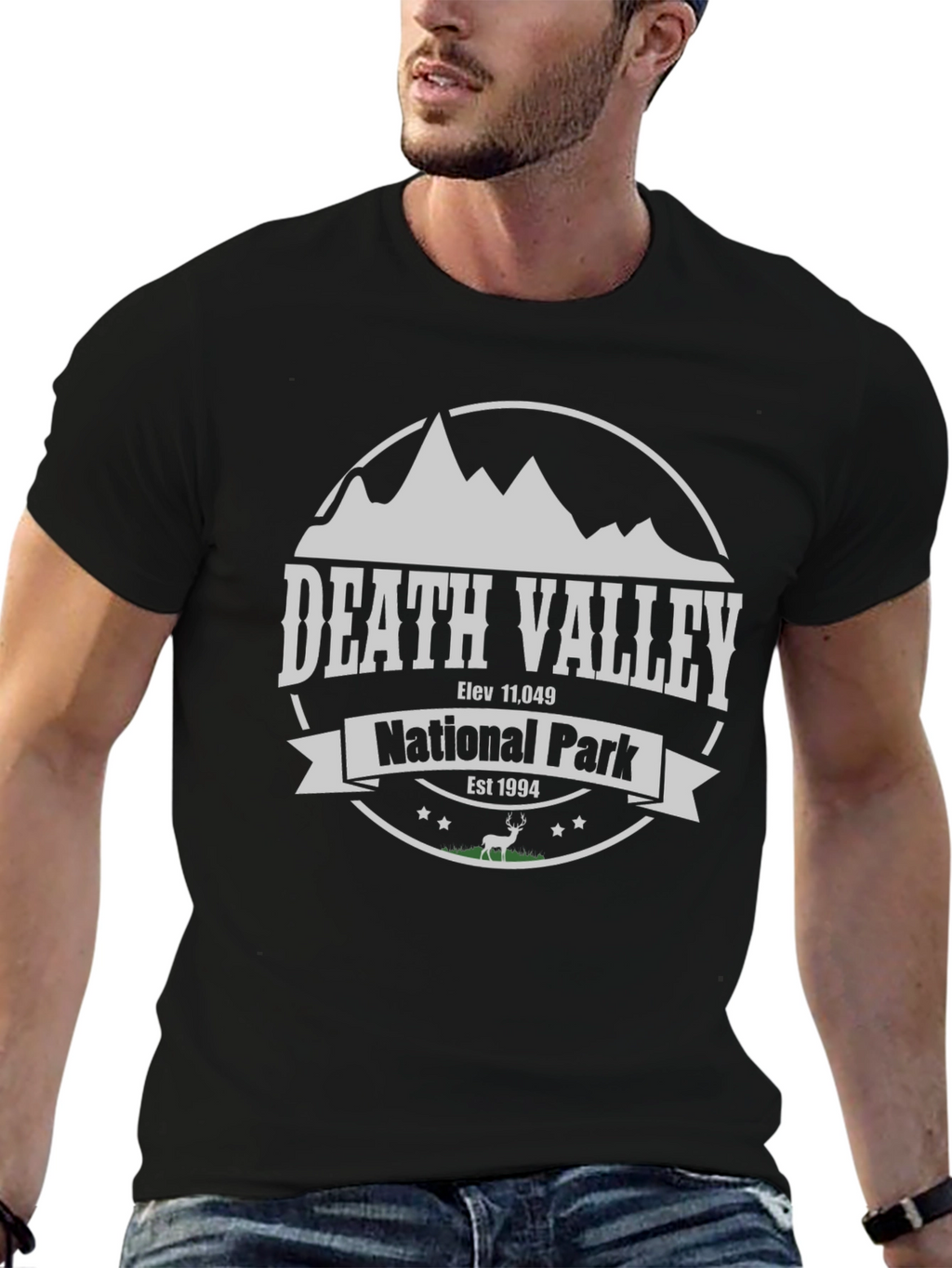 Death Valley National Park Black T-Shirt