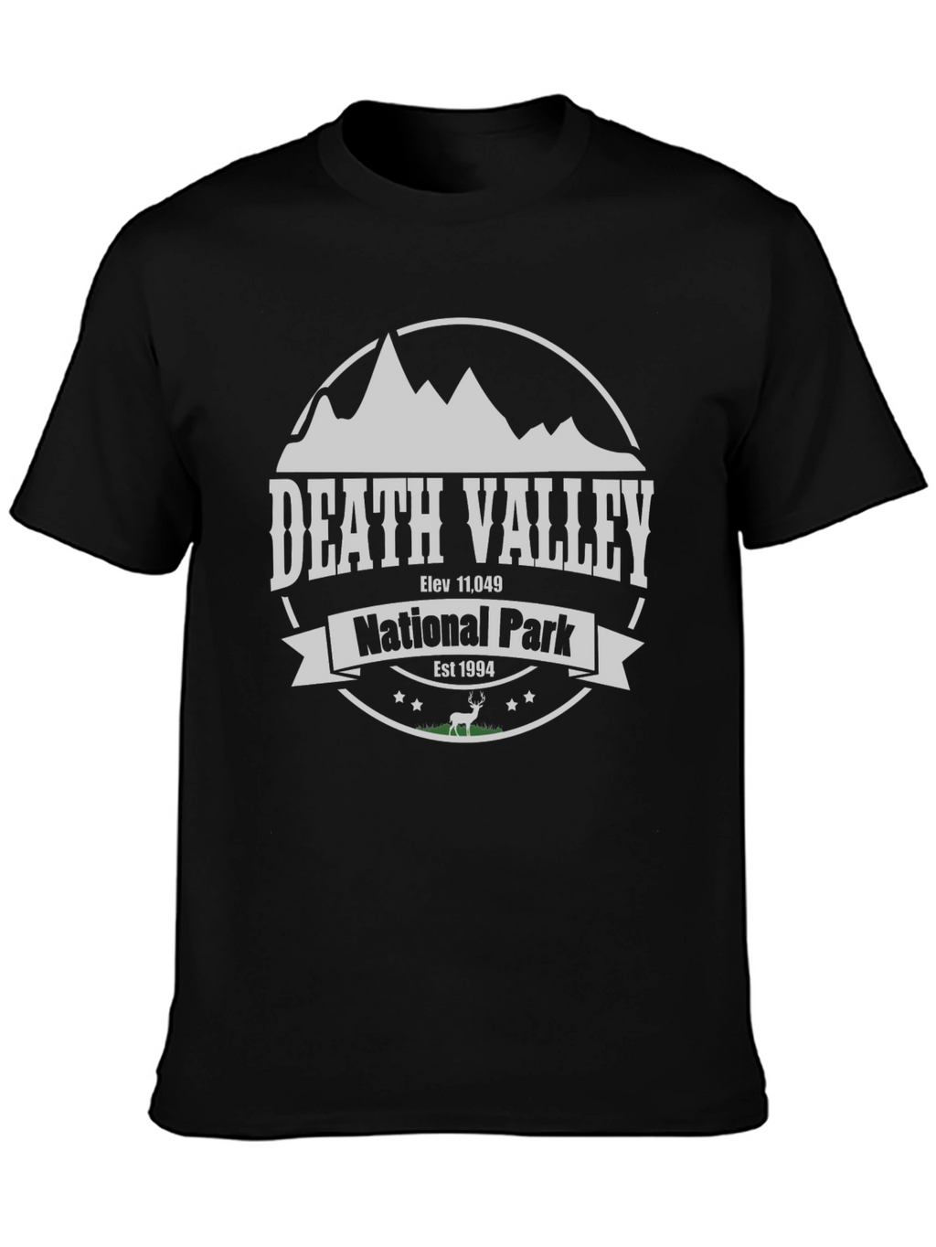 Death Valley National Park Black T-Shirt