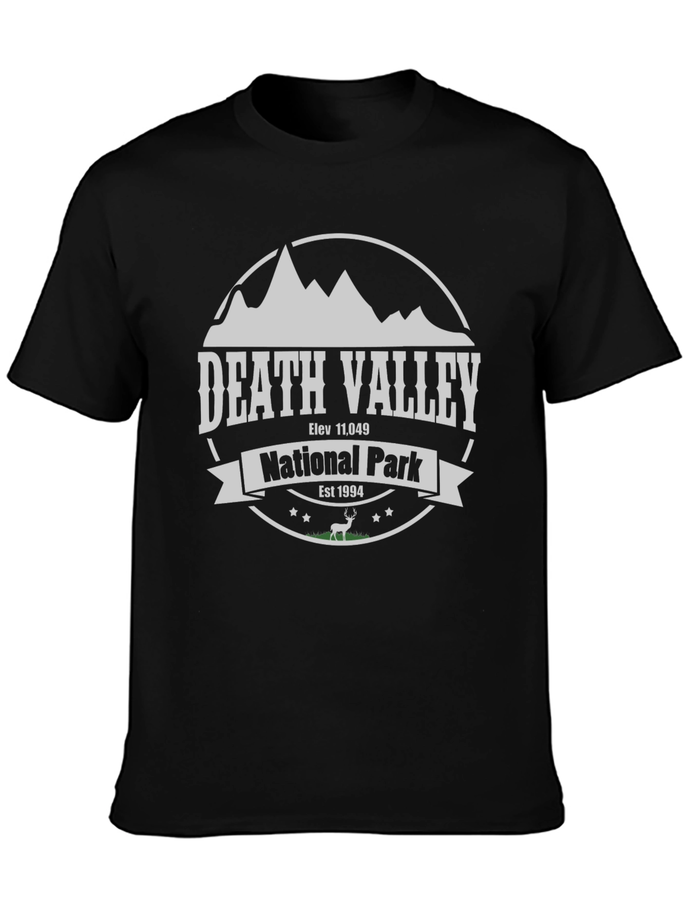 Death Valley National Park Black T-Shirt