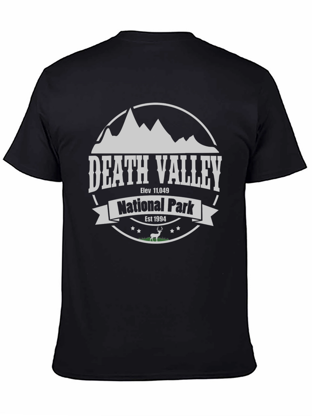 Death Valley National Park Black T-Shirt