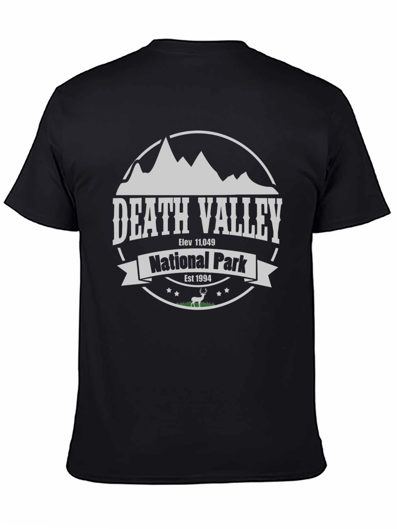 Death Valley National Park Black T-Shirt