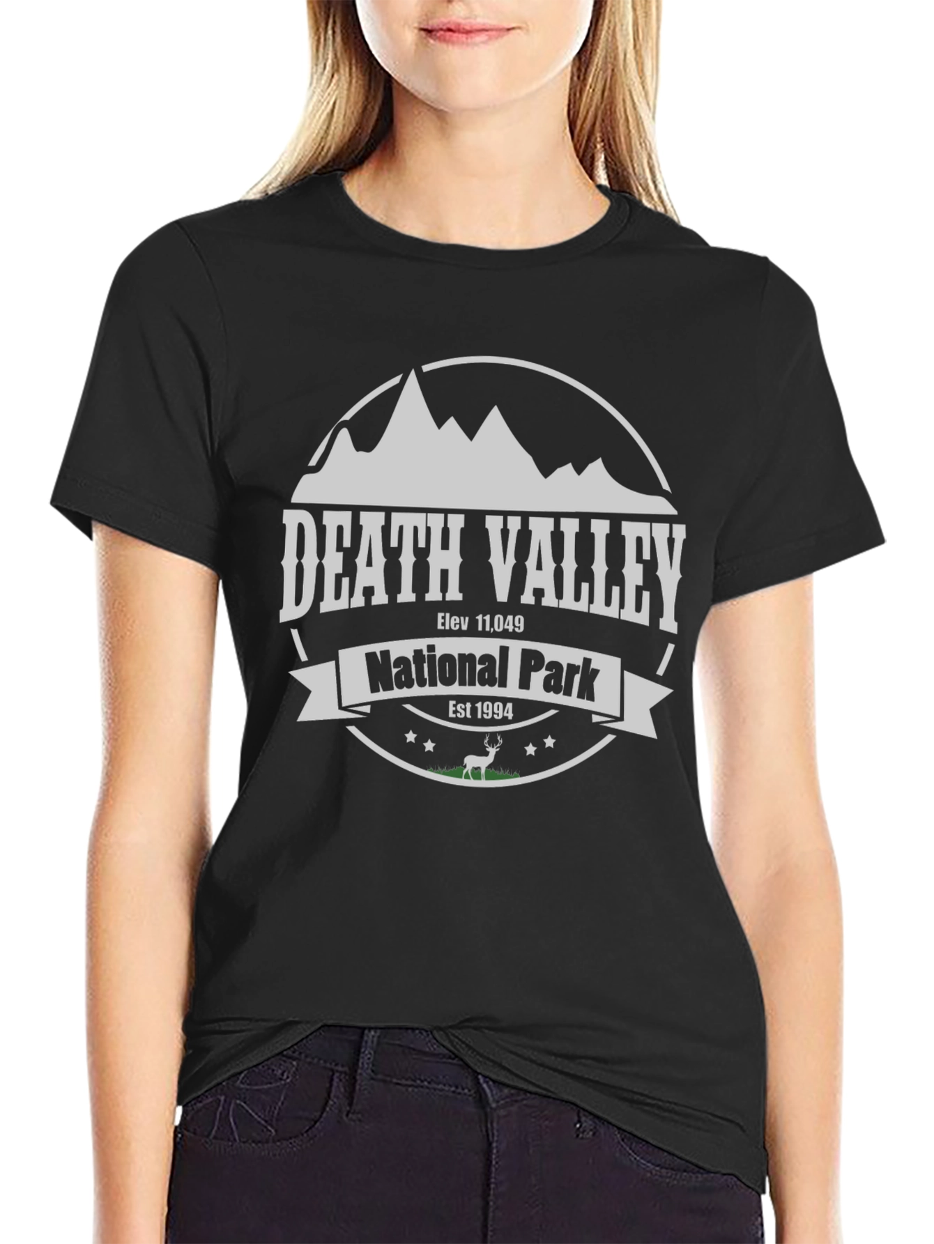 Death Valley National Park Black T-Shirt