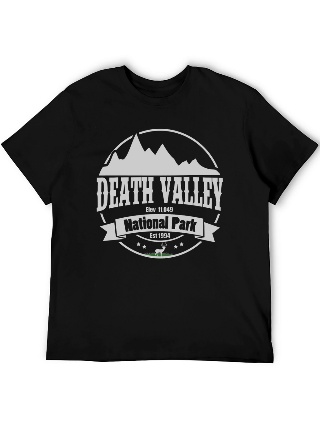 Death Valley National Park Black T-Shirt