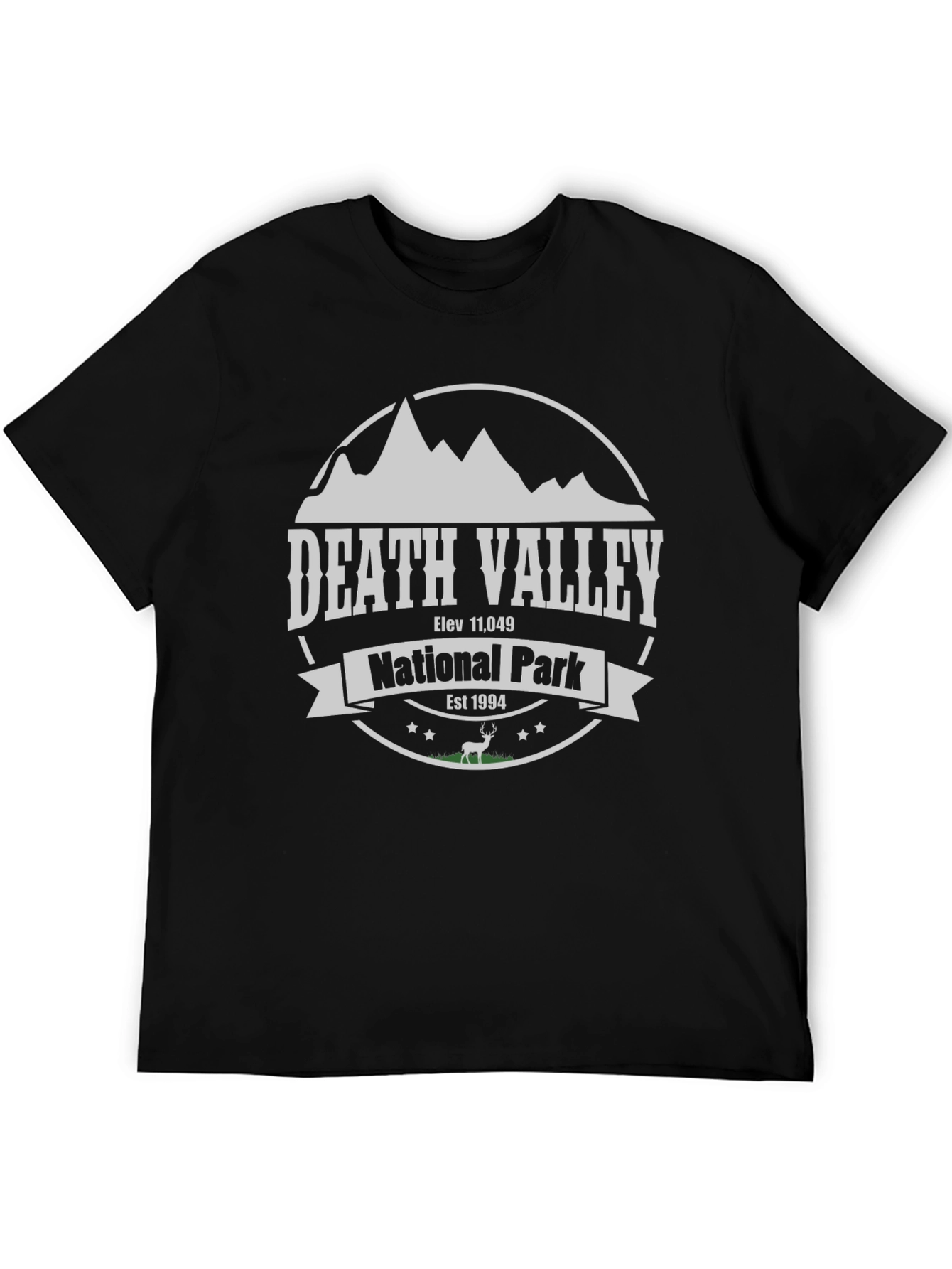 Death Valley National Park Black T-Shirt