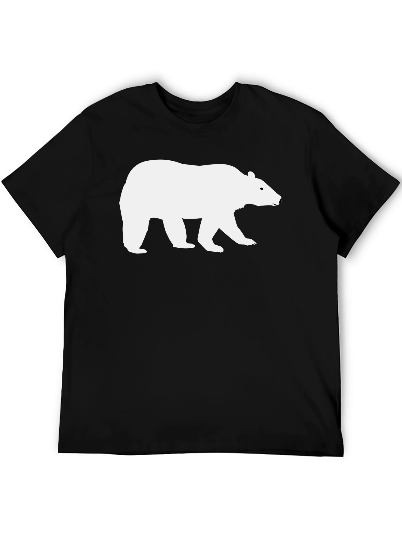 Black Bear Graphic Tee - Animal Lover T-Shirt