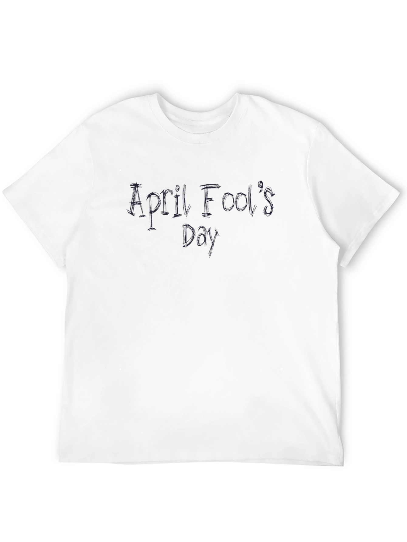 April Fools Day Black T-Shirt