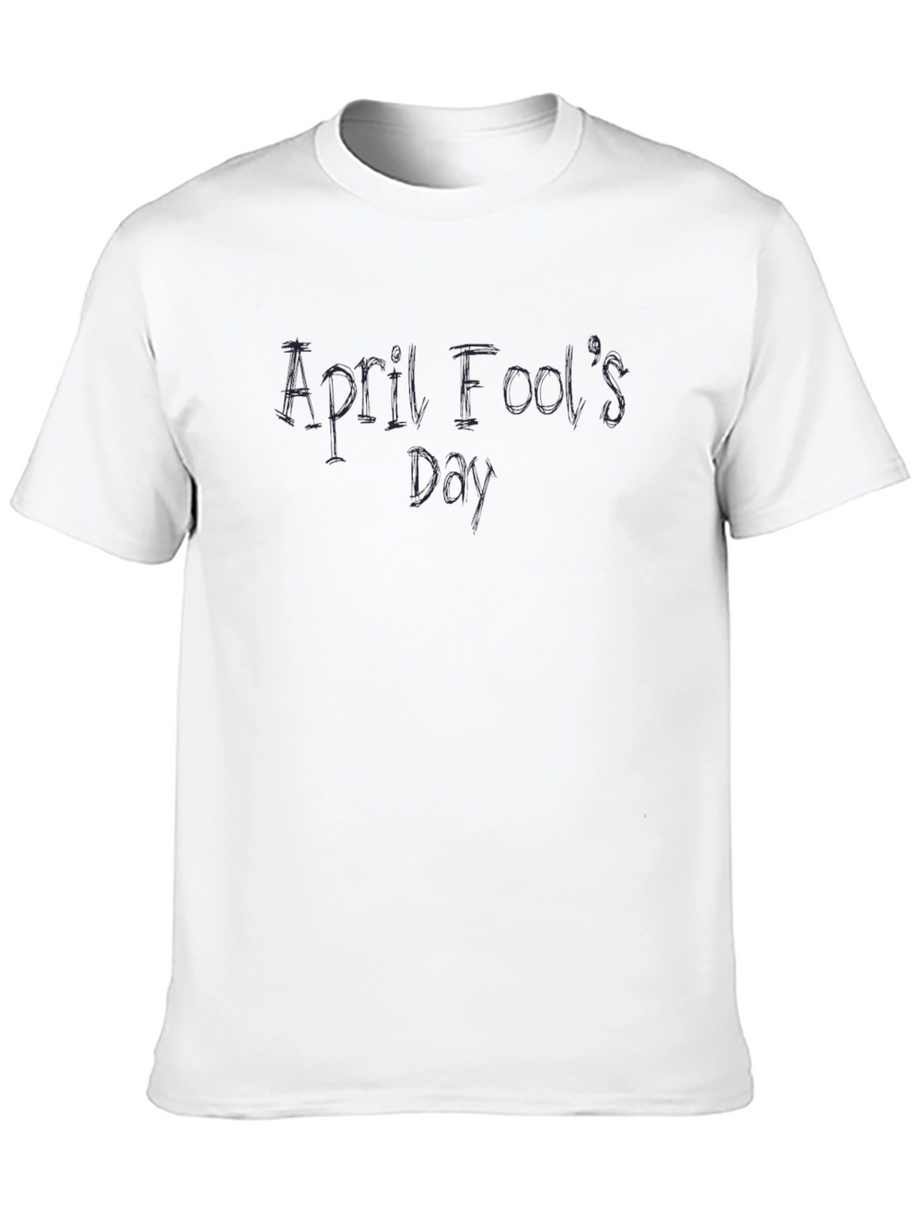 April Fools Day Black T-Shirt
