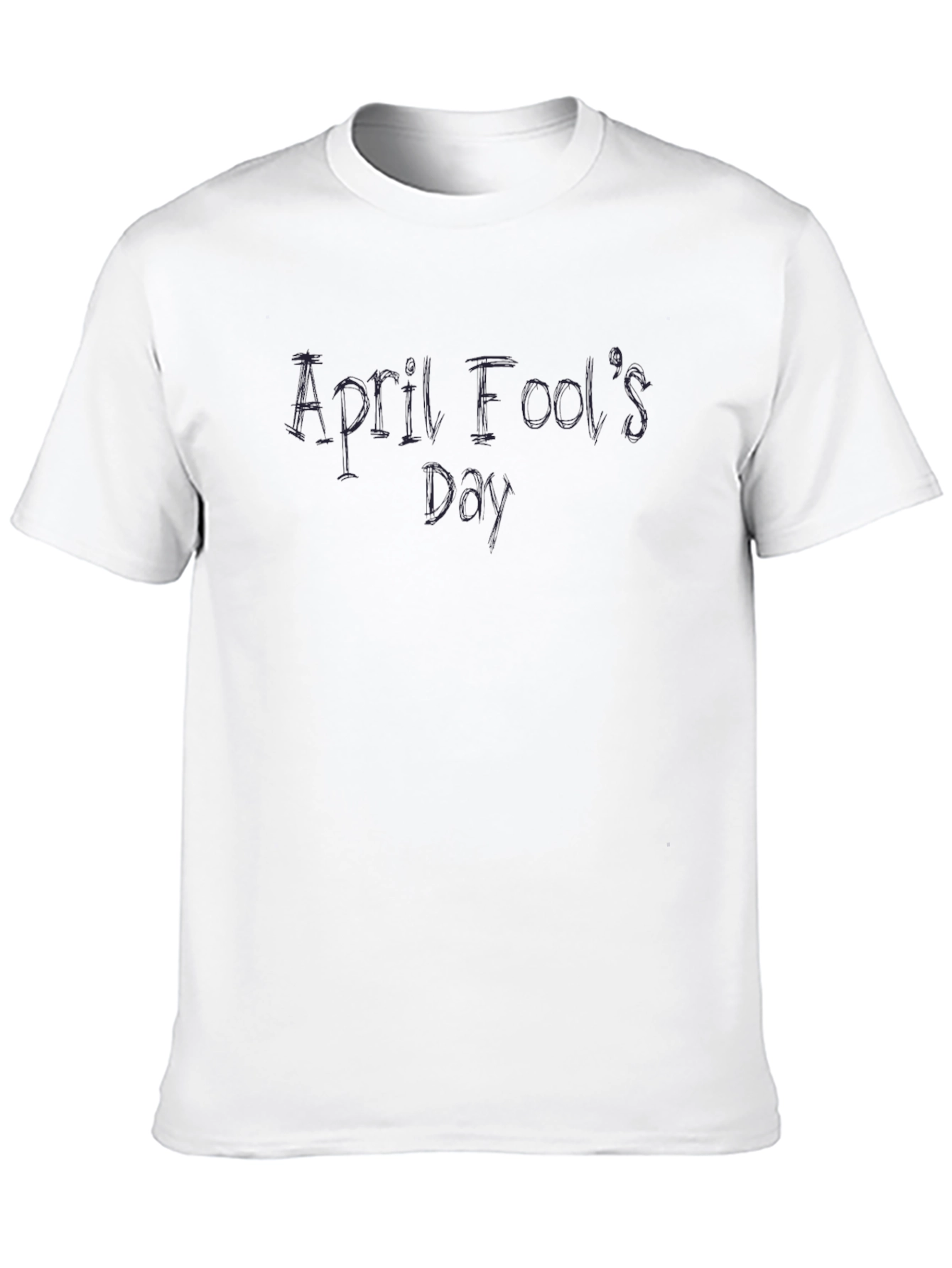 April Fools Day Black T-Shirt