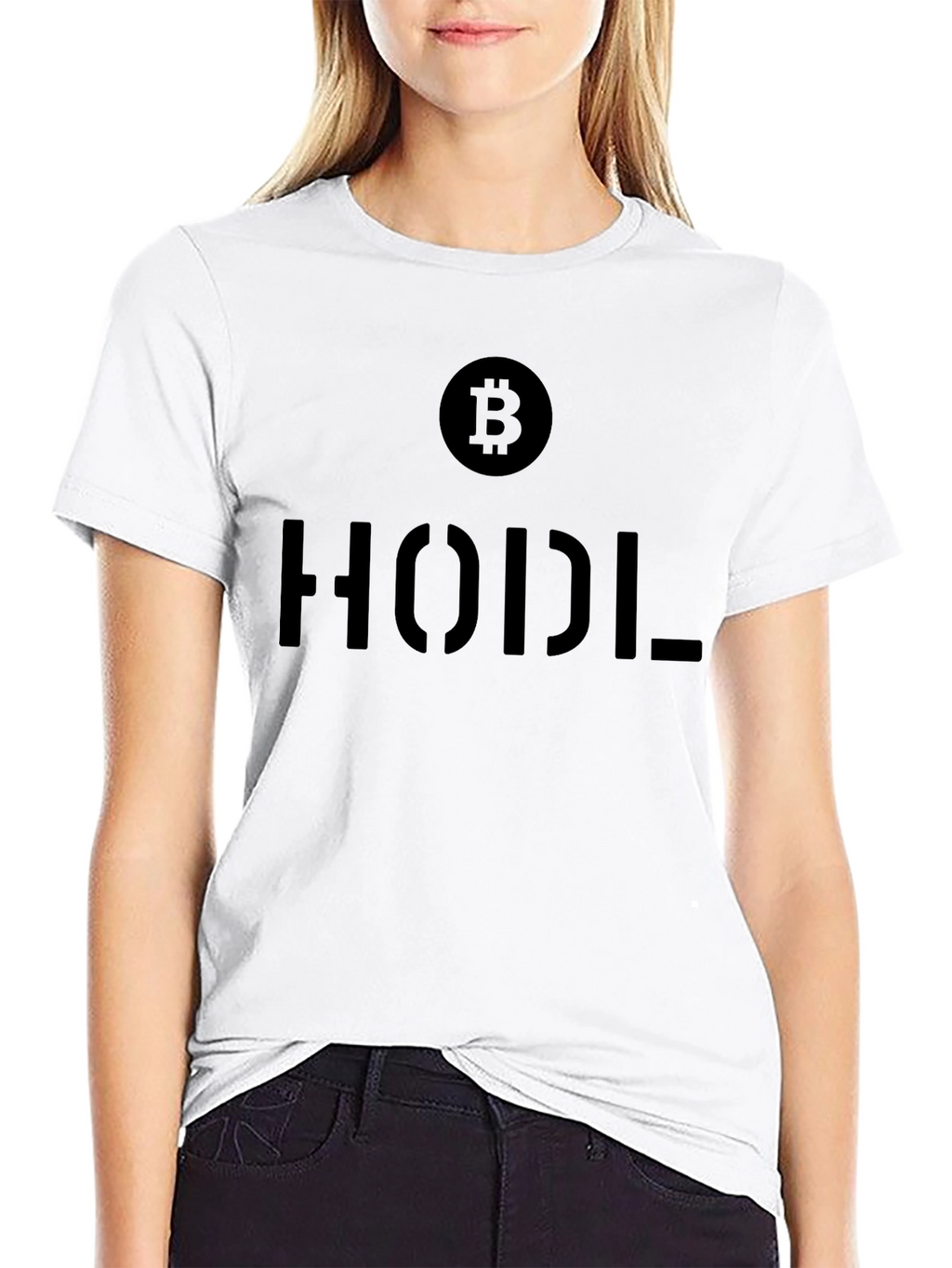 Bitcoin HODL Crypto T-Shirt - Black