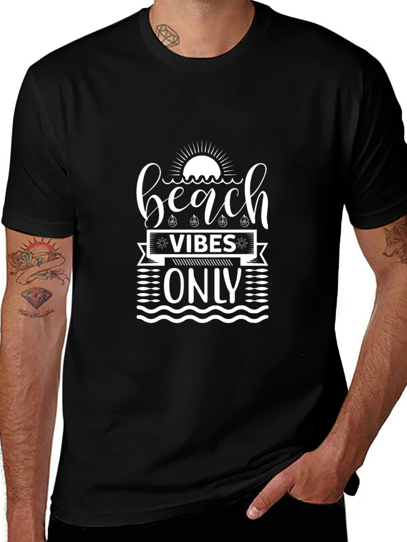 Beach Vibes Only Graphic Tee