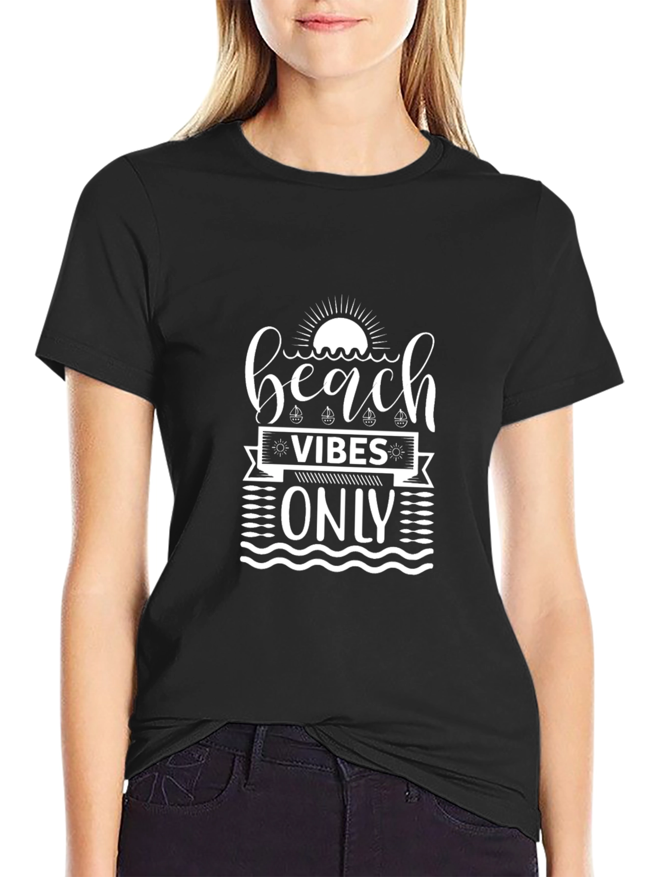 Beach Vibes Only Graphic Tee