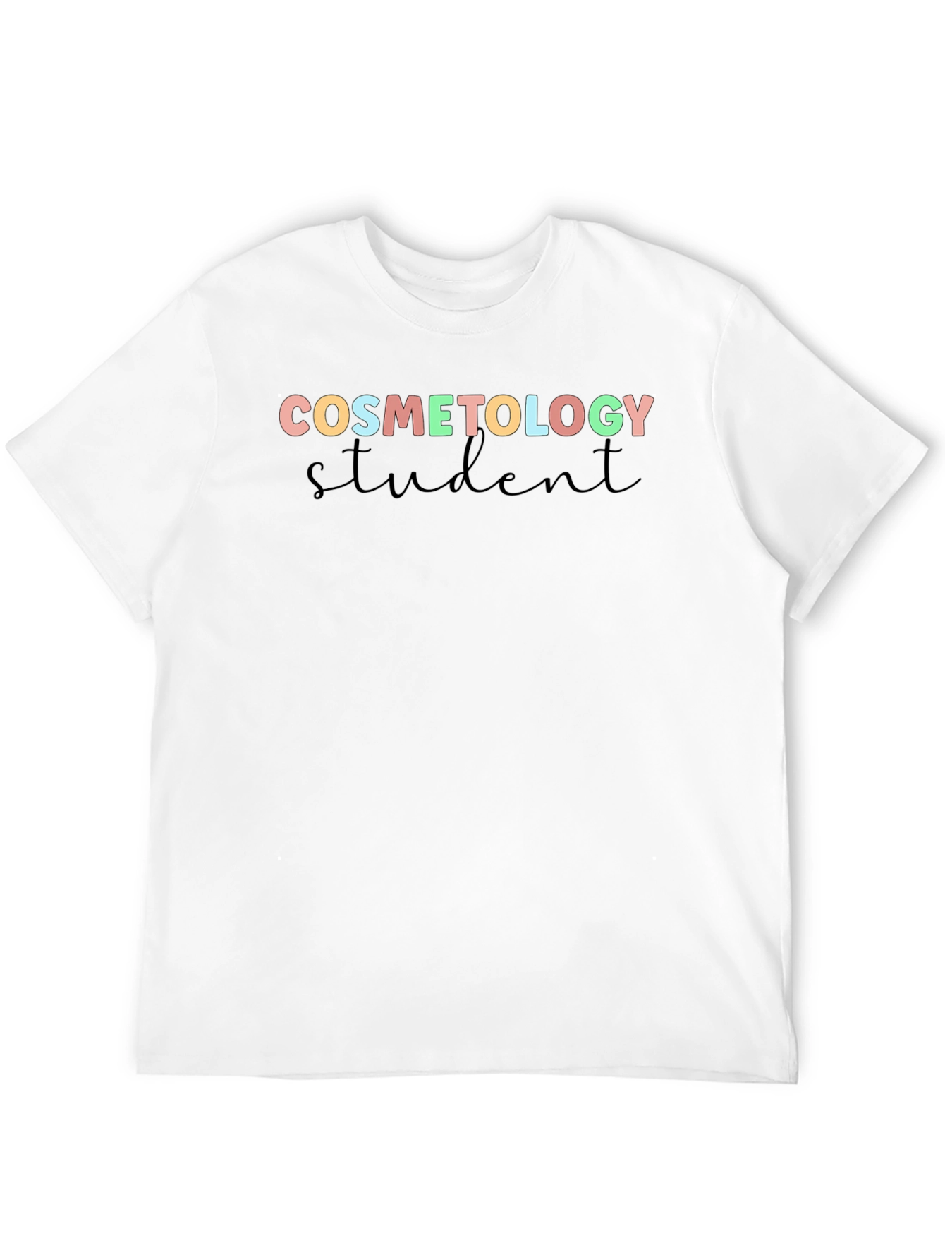 Cosmetology Student T-Shirt - Stylish Black Tee