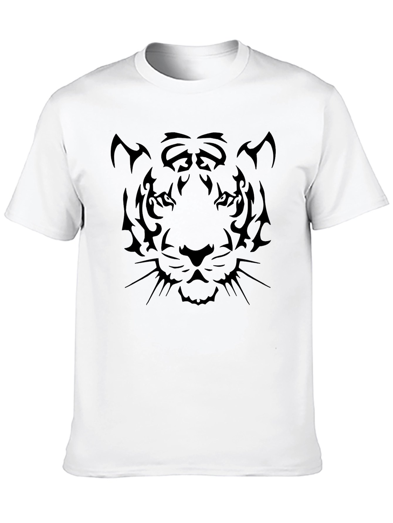 Black Tiger Graphic Tee - Mens Short Sleeve