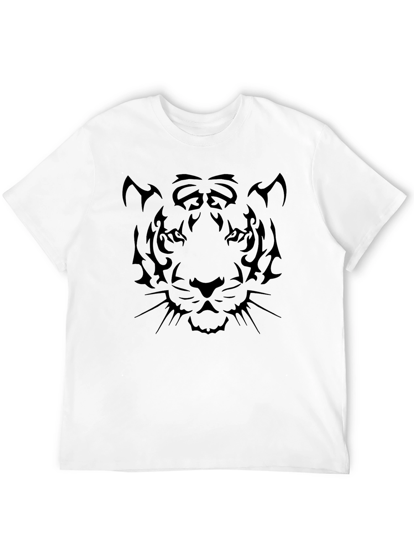Black Tiger Graphic Tee - Mens Short Sleeve