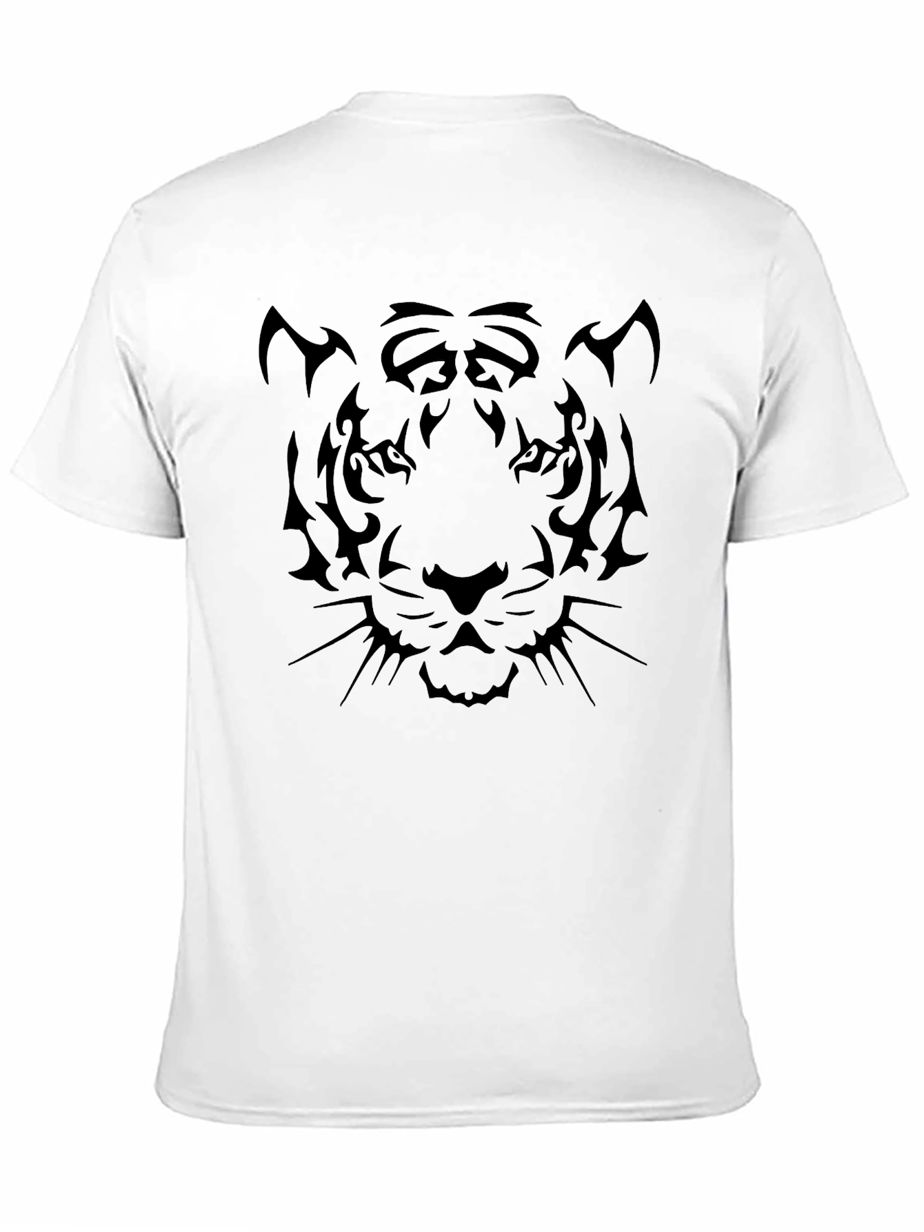 Black Tiger Graphic Tee - Mens Short Sleeve
