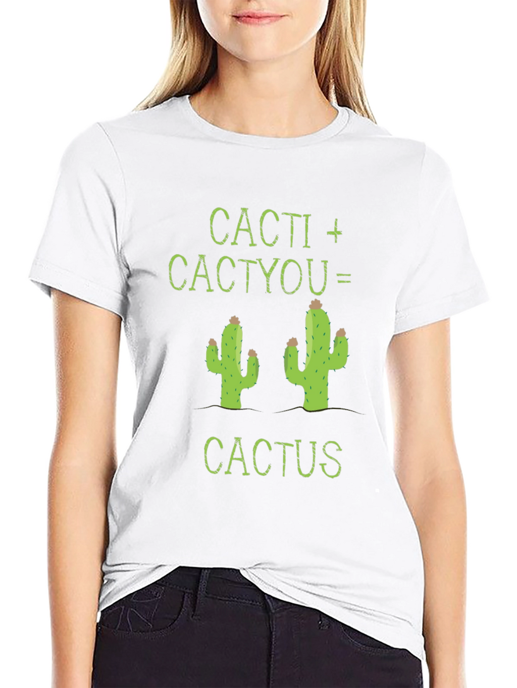 Cacti + Cactyou = Cactus Graphic Tee