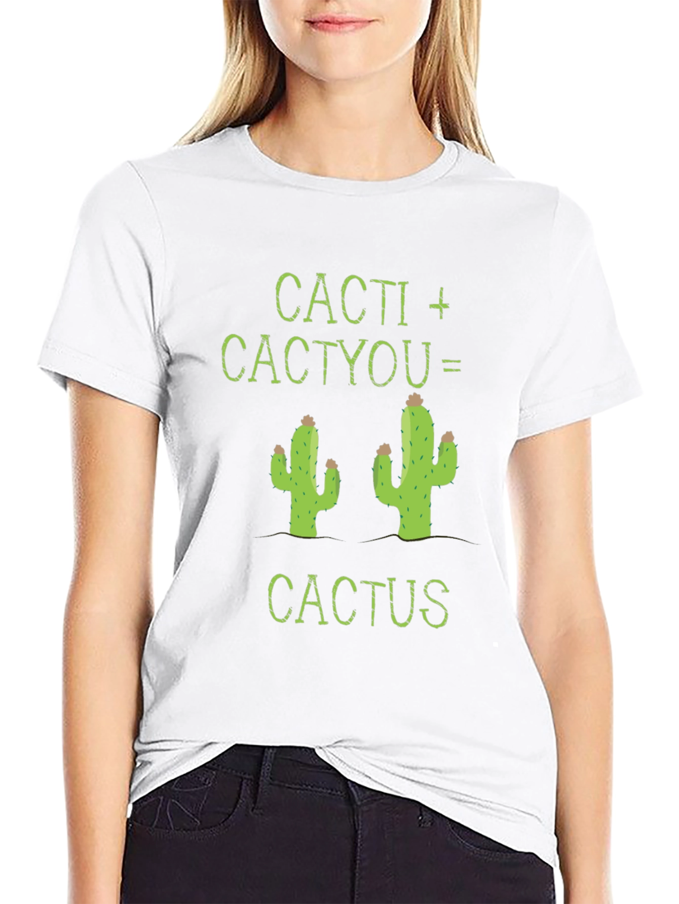 Cacti + Cactyou = Cactus Graphic Tee