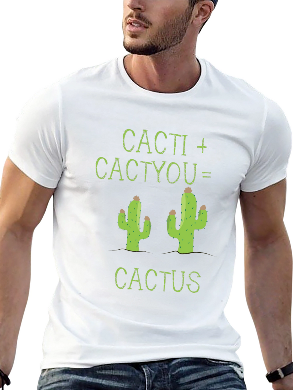 Cacti + Cactyou = Cactus Graphic Tee