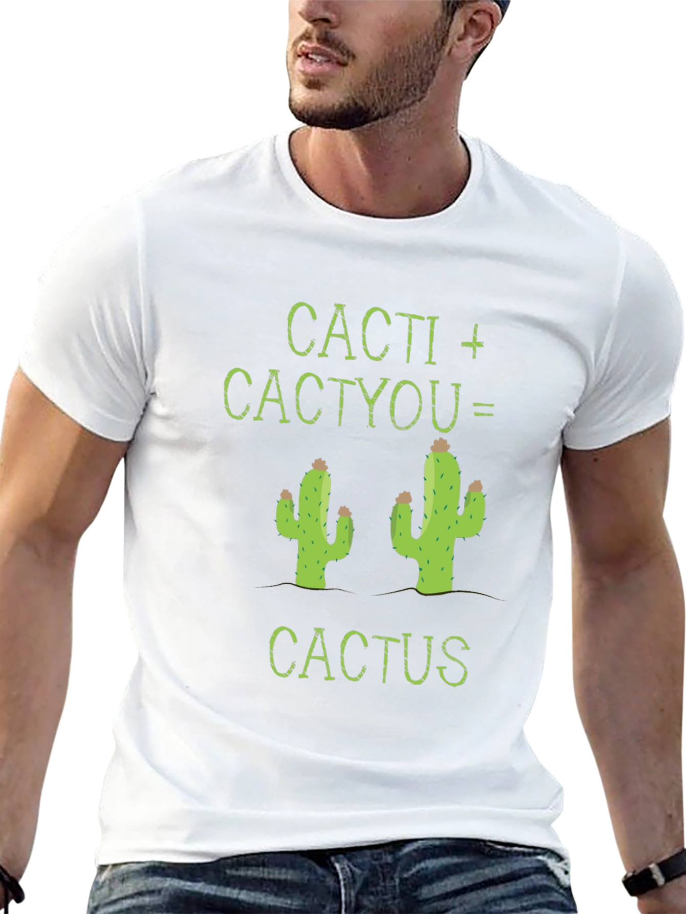 Cacti + Cactyou = Cactus Graphic Tee