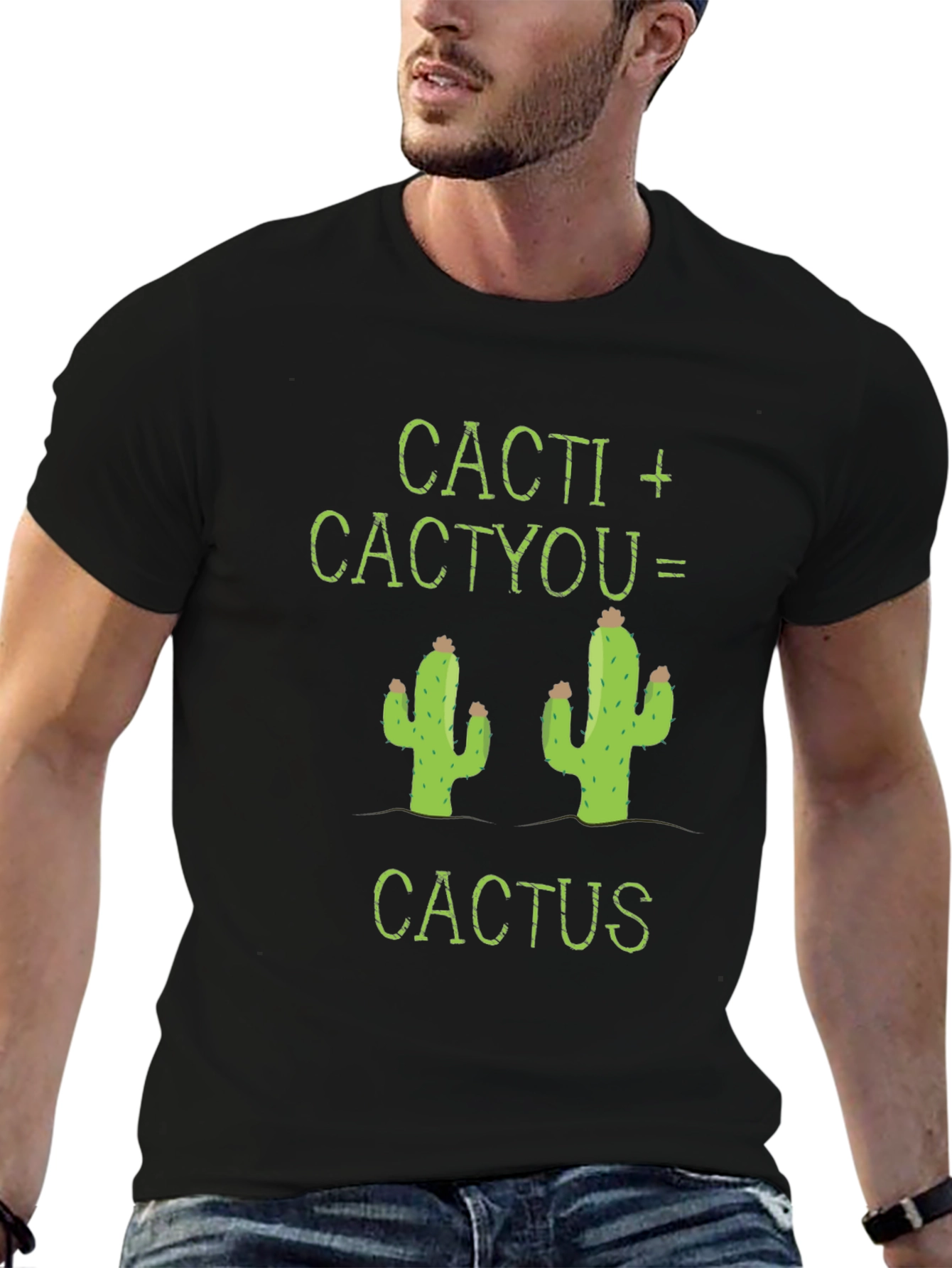 Cacti + Cactyou = Cactus Graphic Tee