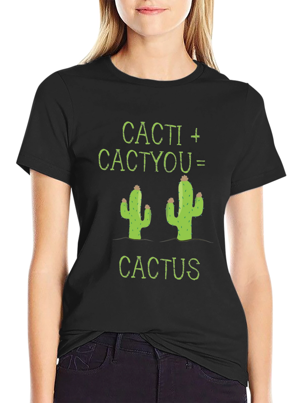 Cacti + Cactyou = Cactus Graphic Tee