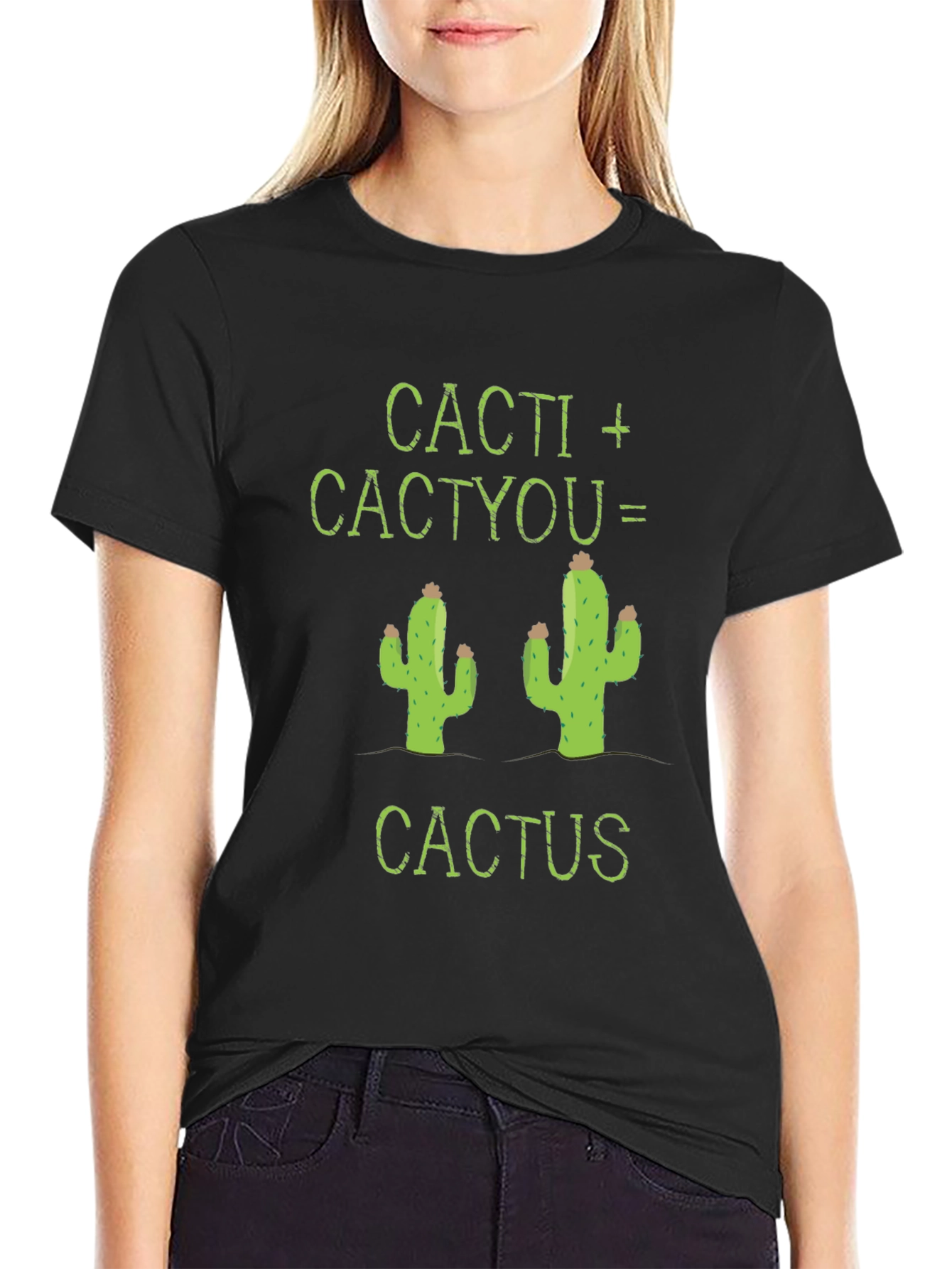 Cacti + Cactyou = Cactus Graphic Tee