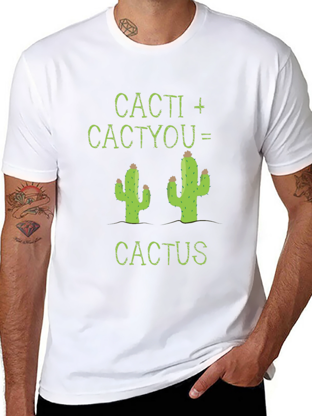 Cacti + Cactyou = Cactus Graphic Tee