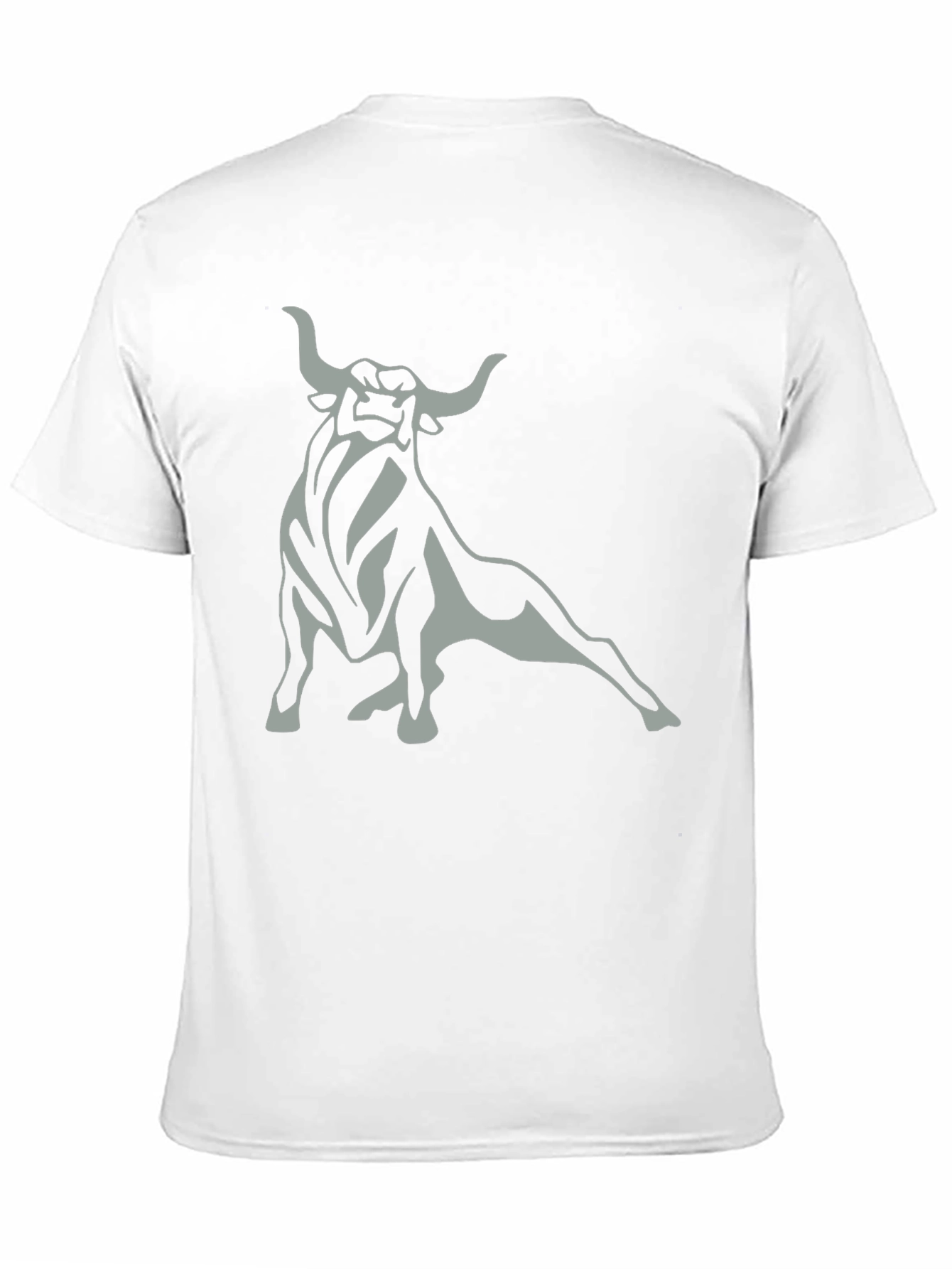 Black Bull Graphic Tee - Mens Casual Shirt