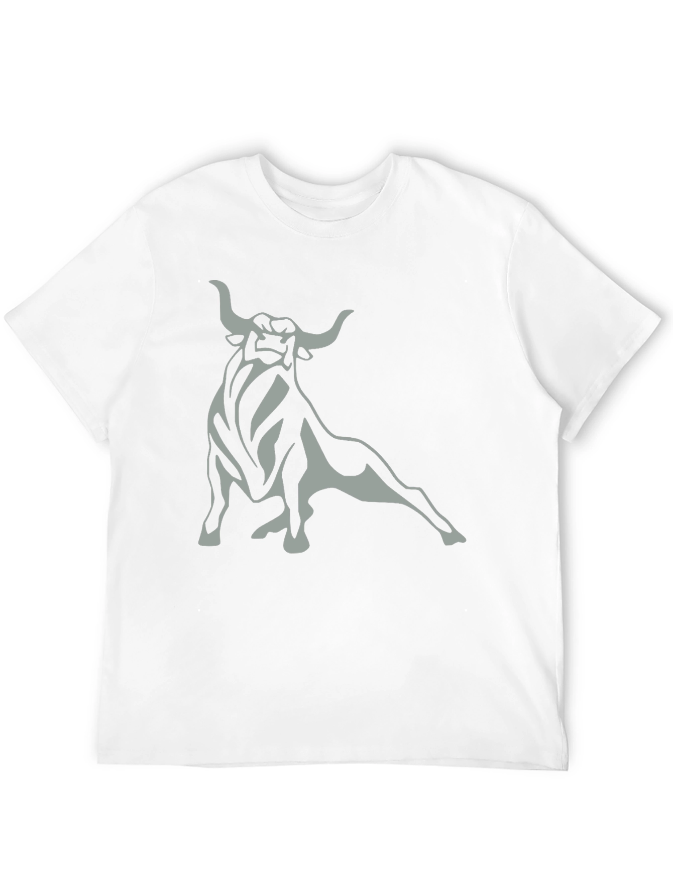 Black Bull Graphic Tee - Mens Casual Shirt