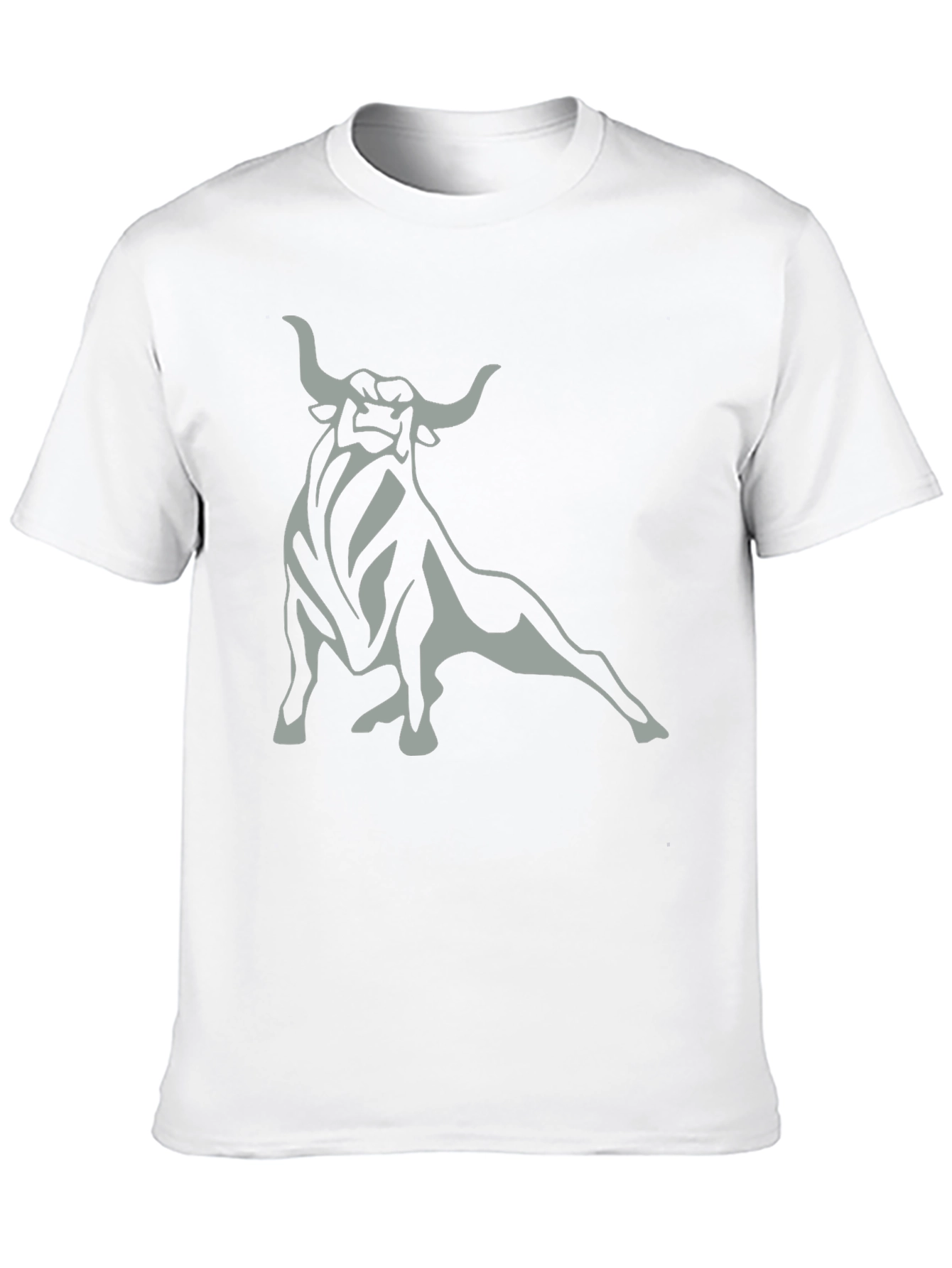 Black Bull Graphic Tee - Mens Casual Shirt
