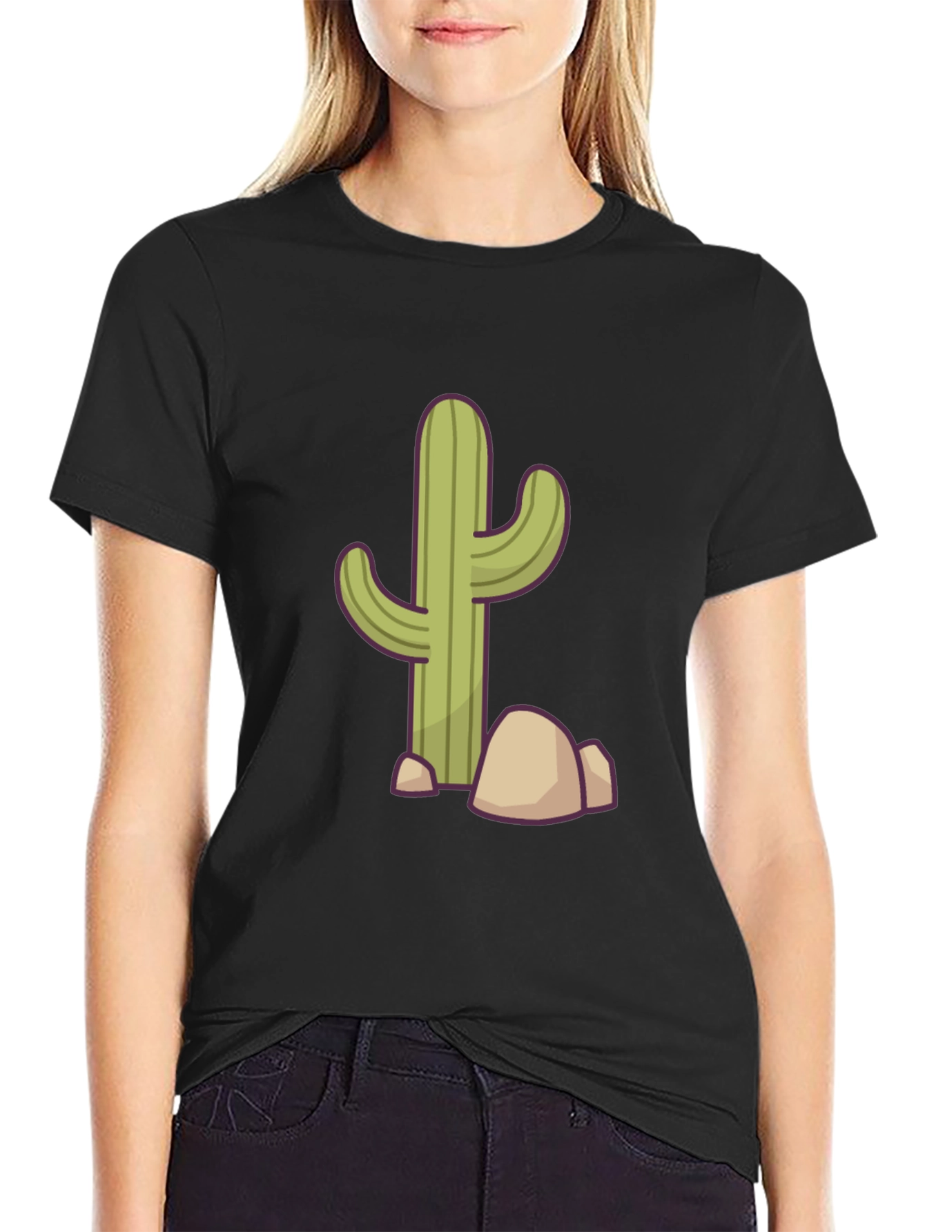 Cactus Graphic T-Shirt - Desert Style
